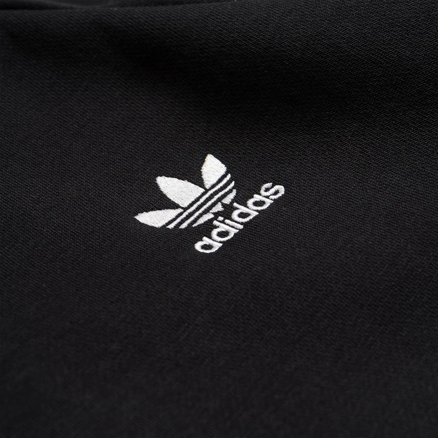 Adidas 3-Stripes Crew Sweat Black - Image 2