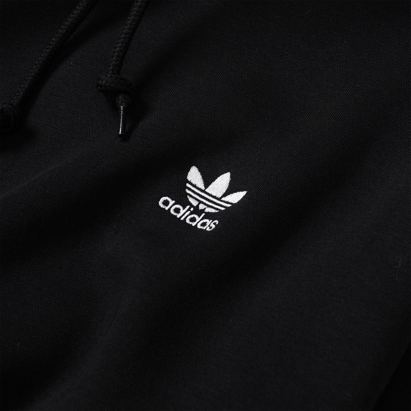 Adidas 3-Stripes Hoody Black - Image 2