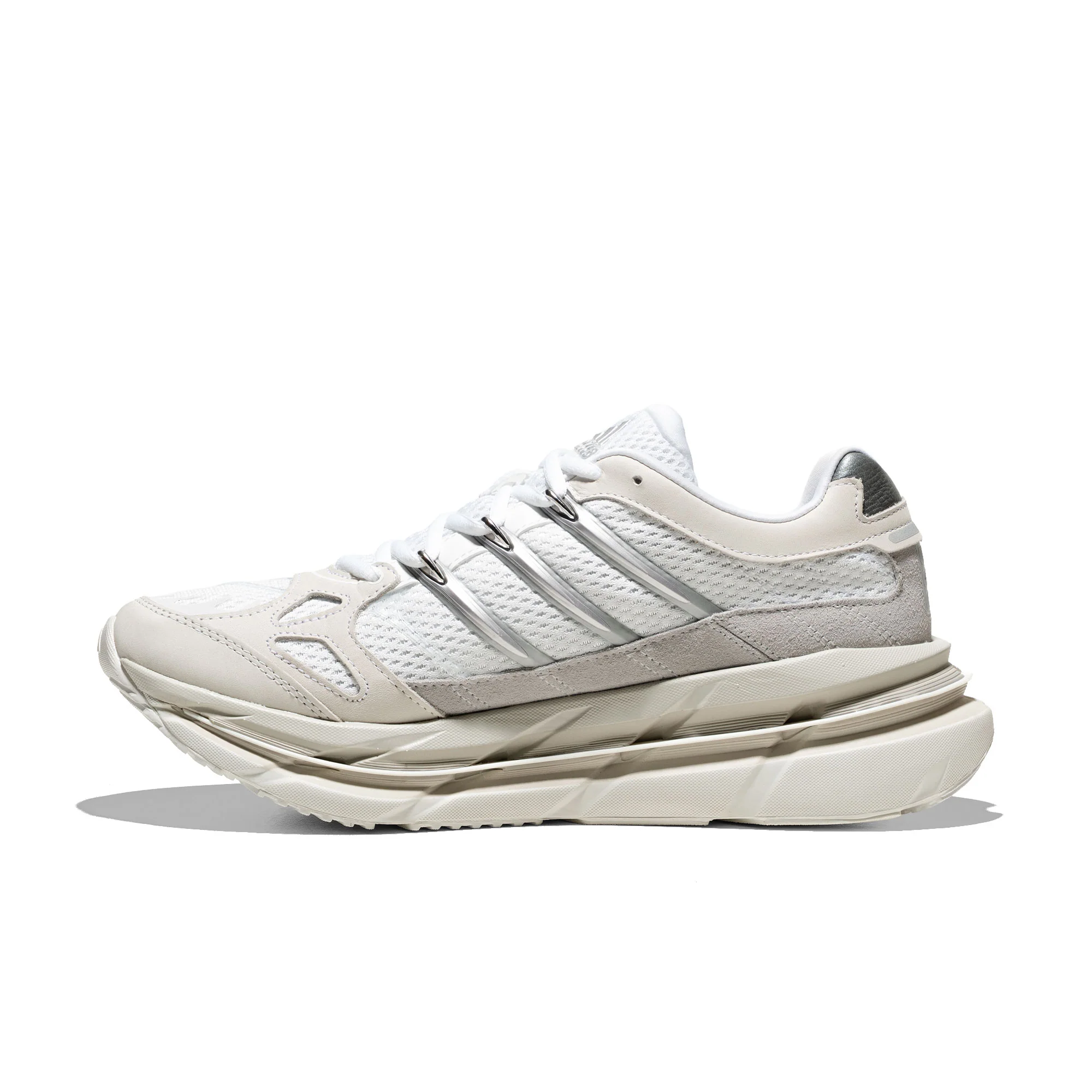 Adidas Adistar HRMY Ftwr White/Matte Silver/Silver Metallic - Image 3