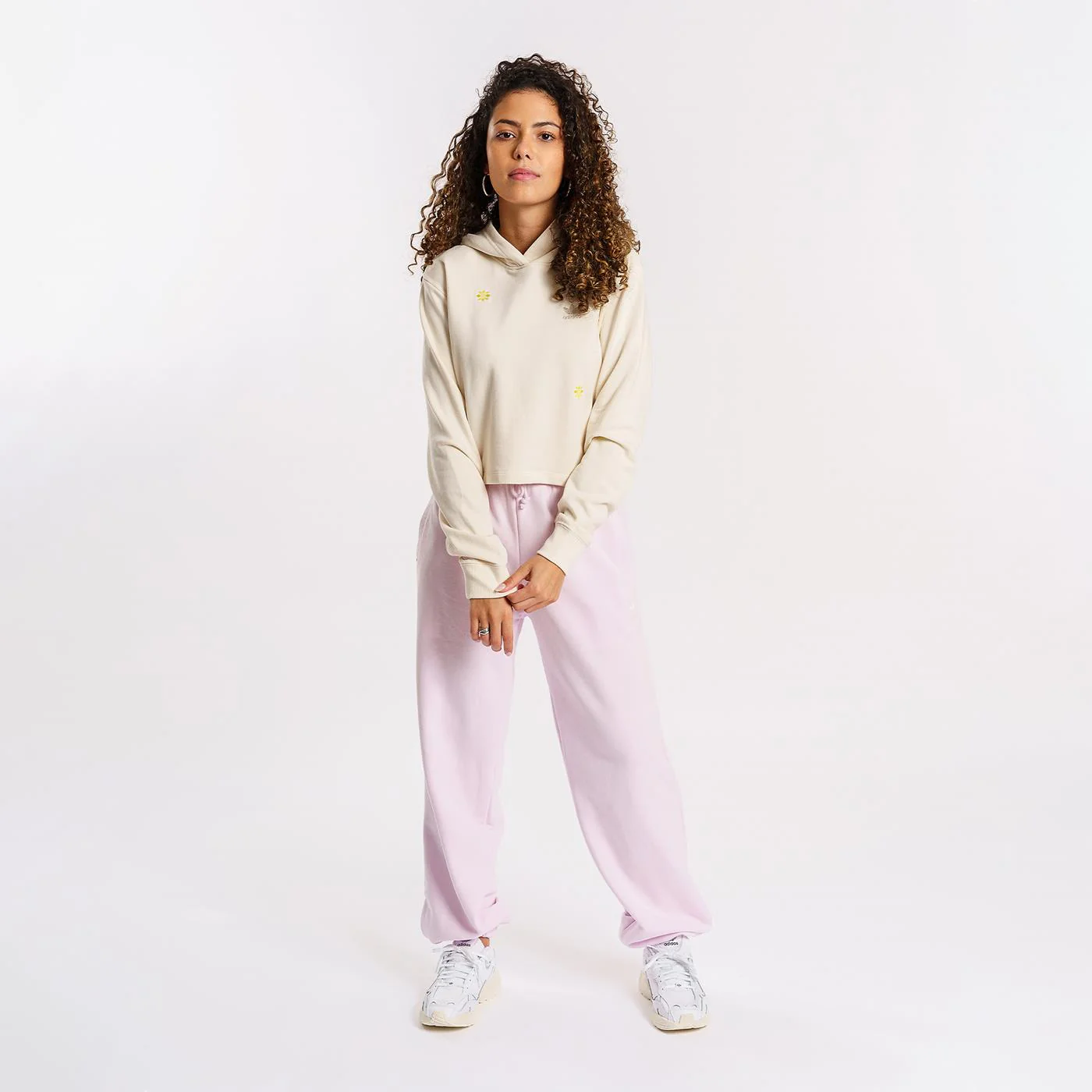 Adidas Cropped Hoodie Non Dyed - Image 2