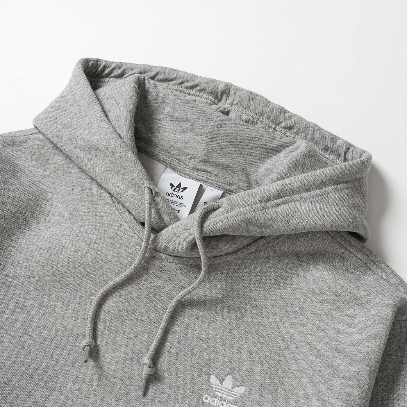 Adidas Essential Hoody Medium Grey Heather - Image 3