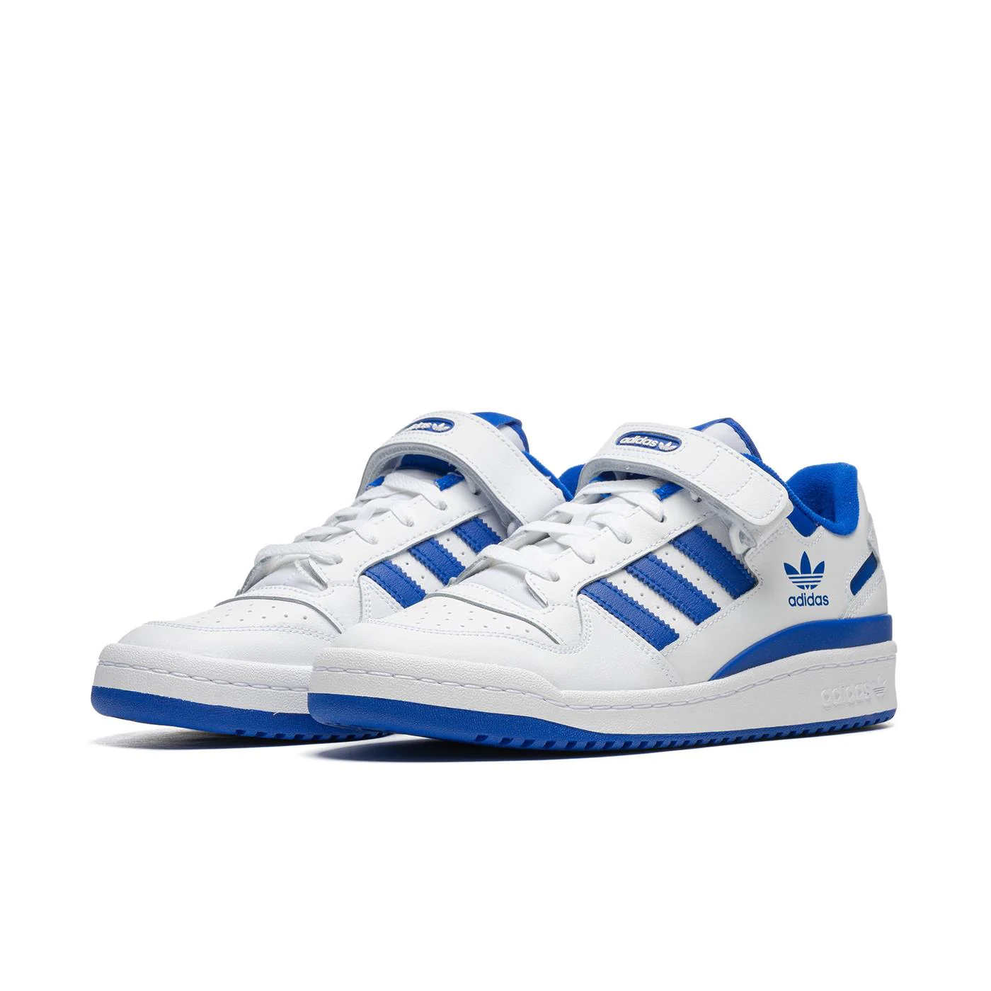 Adidas Forum Low Ftwr White/Ftwr White/Royal Blue - Image 3
