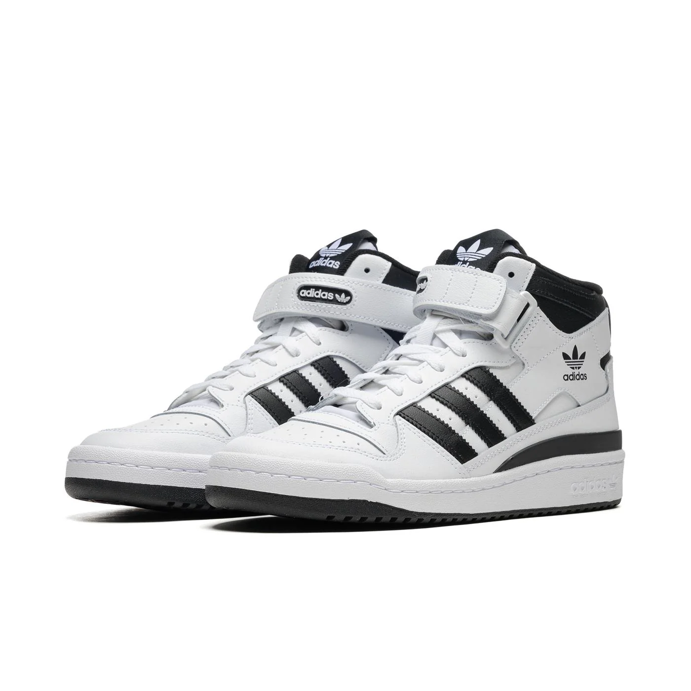Adidas Forum Mid Ftwr White/Core Black/Ftwr White - Image 3