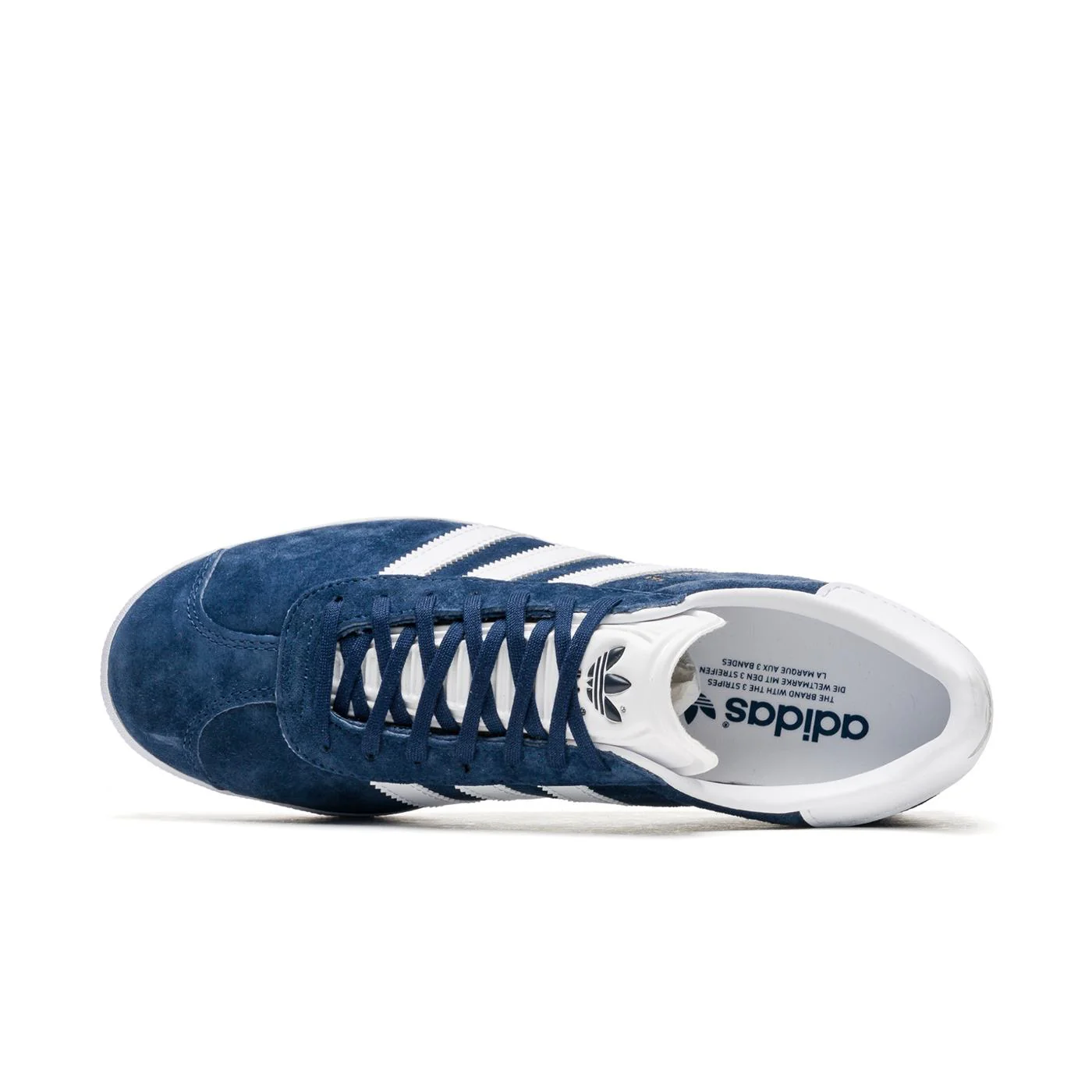 Adidas Gazelle Collegiate Navy/Footwear White/Gold Metallic - Image 5