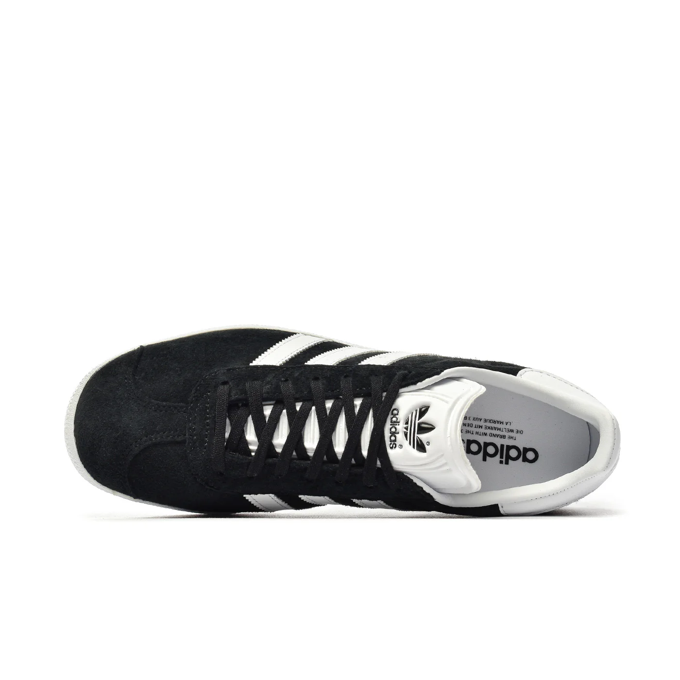 Adidas Gazelle Core Black/Ftwr White/Metallic Gold - Image 5