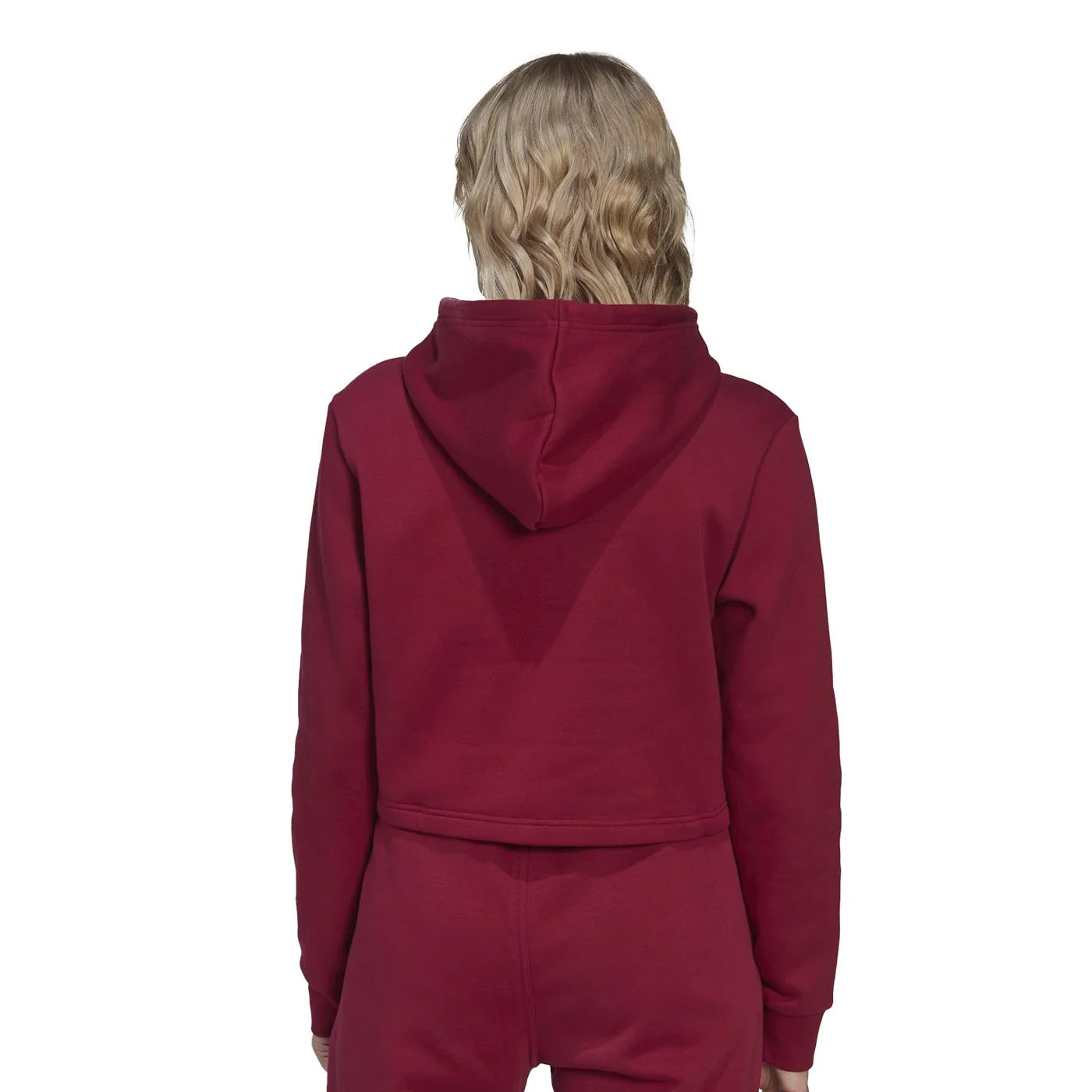 Adidas Hoodie Legacy Burgundy - Image 3