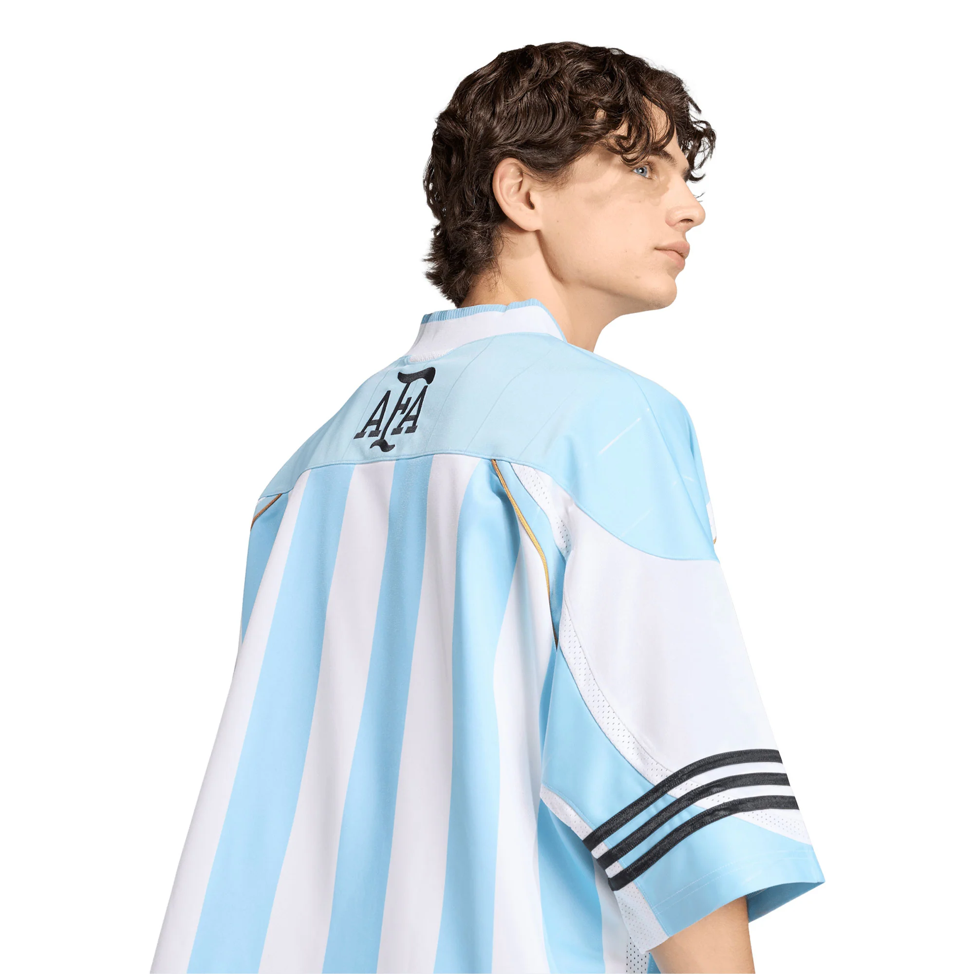 Adidas Jersey Clear Blue/White/Black - Image 4