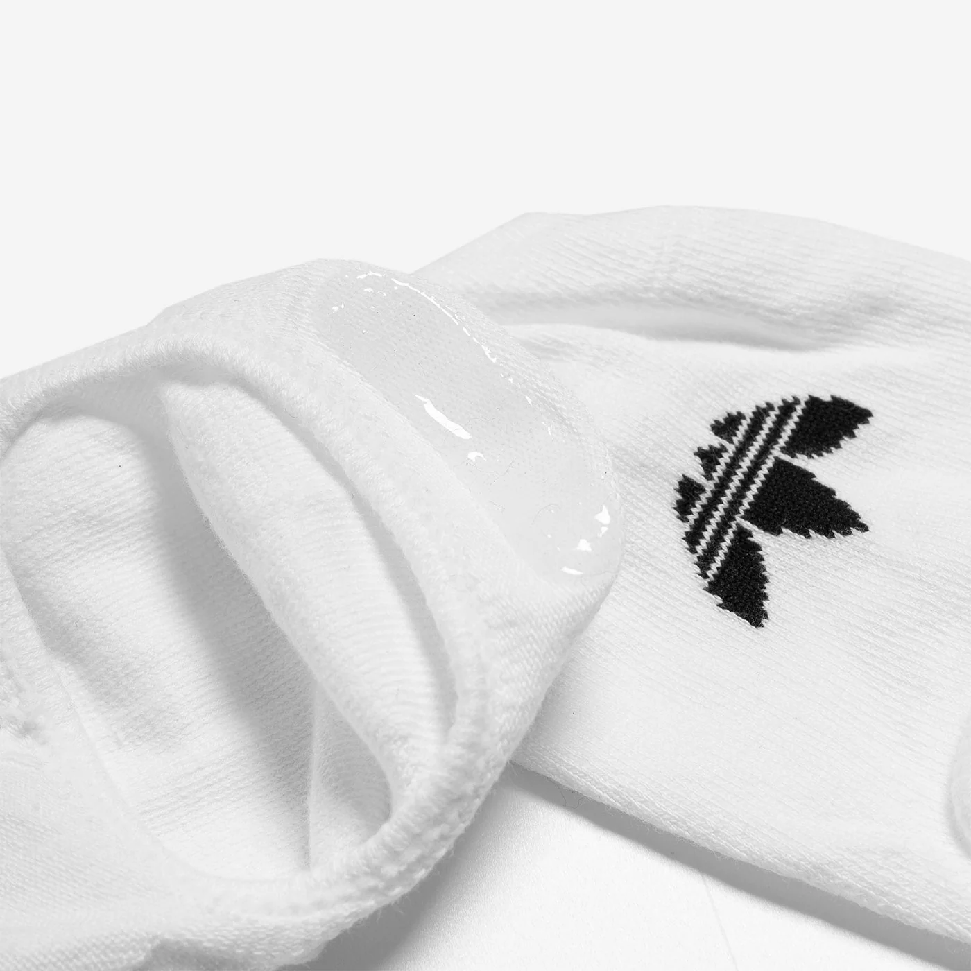 Adidas Low Cut Sock 3p White - Image 3