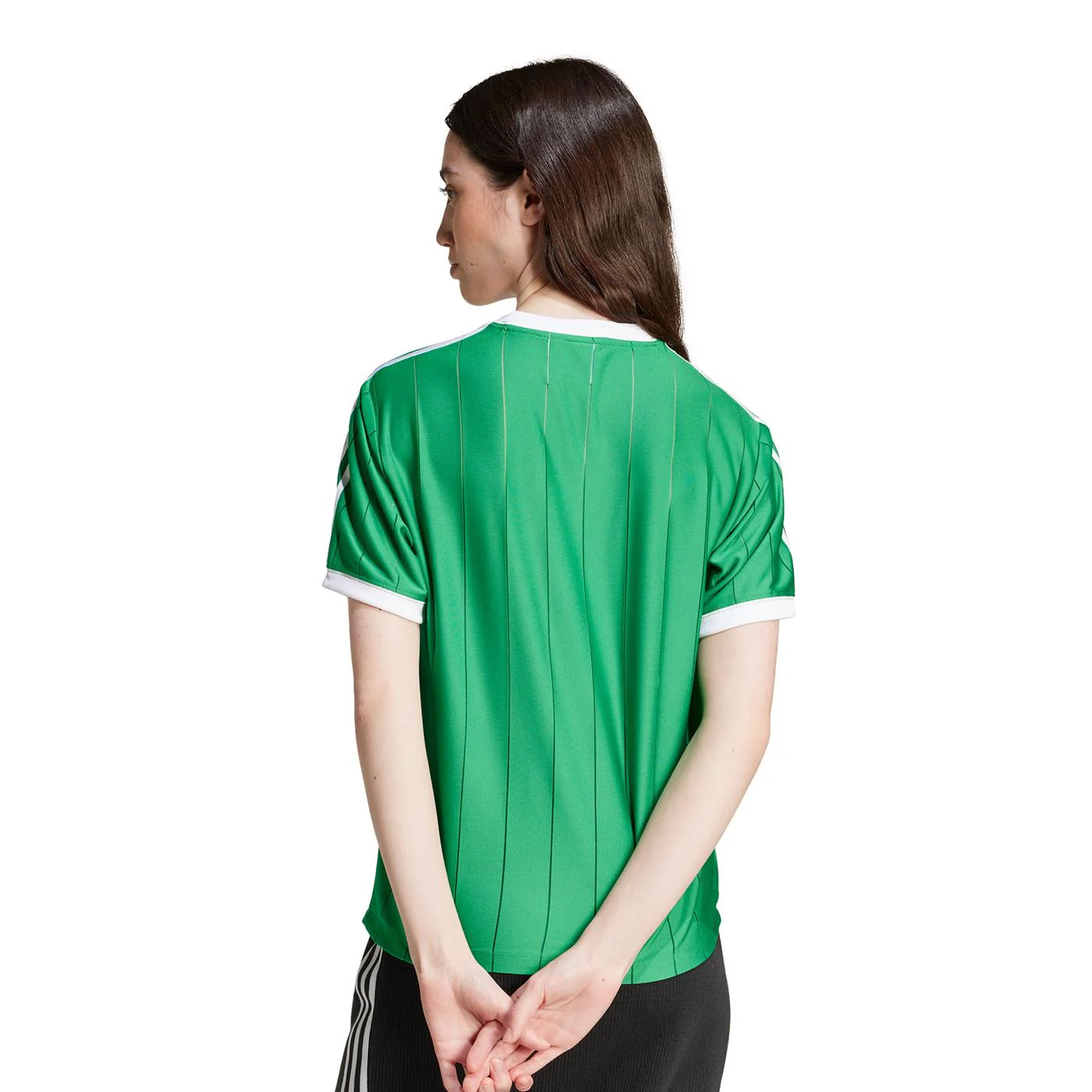 Adidas Originals 3 S Pnst Tee Green - Image 2