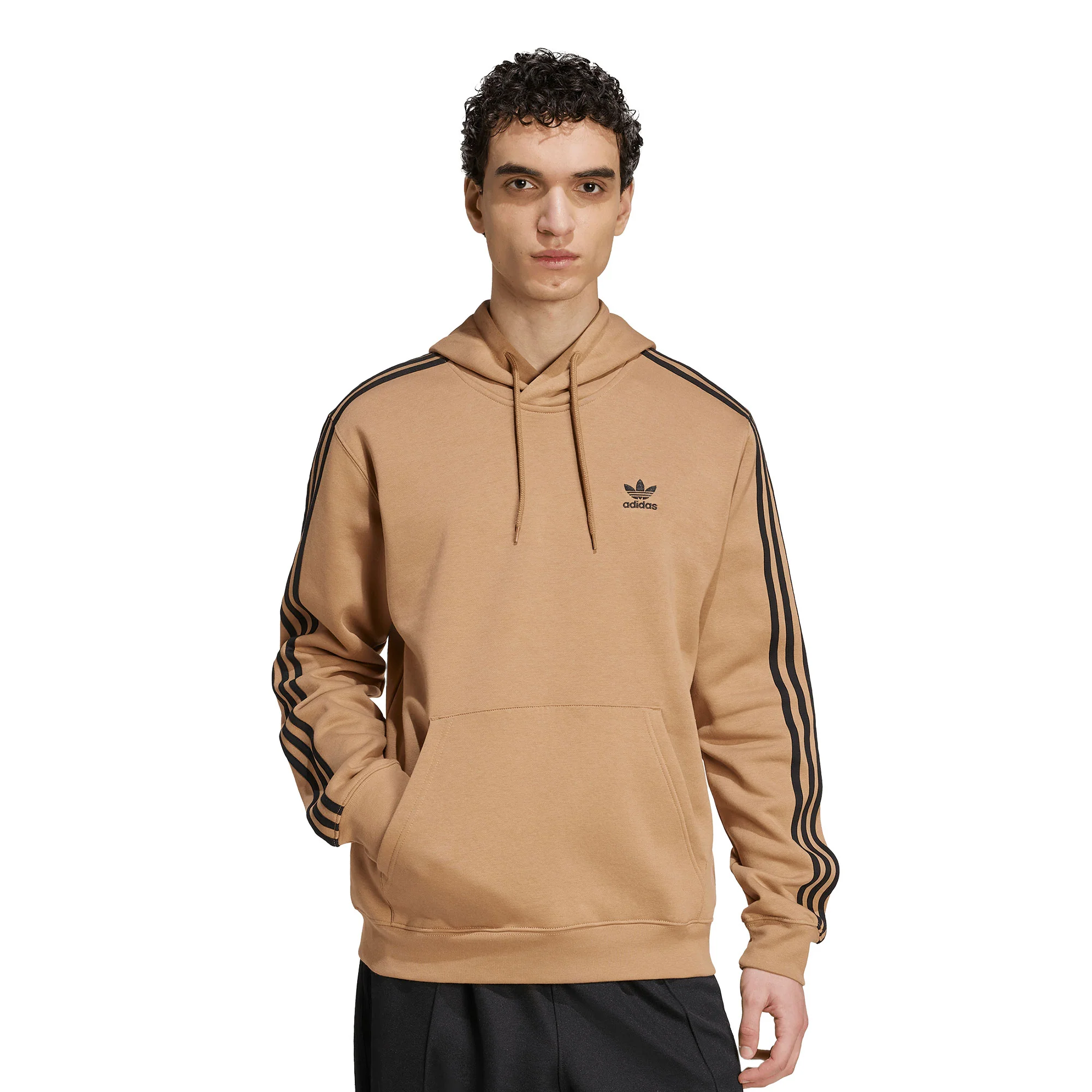 Adidas Originals 3-Stripes Hoody Cardboard/Black