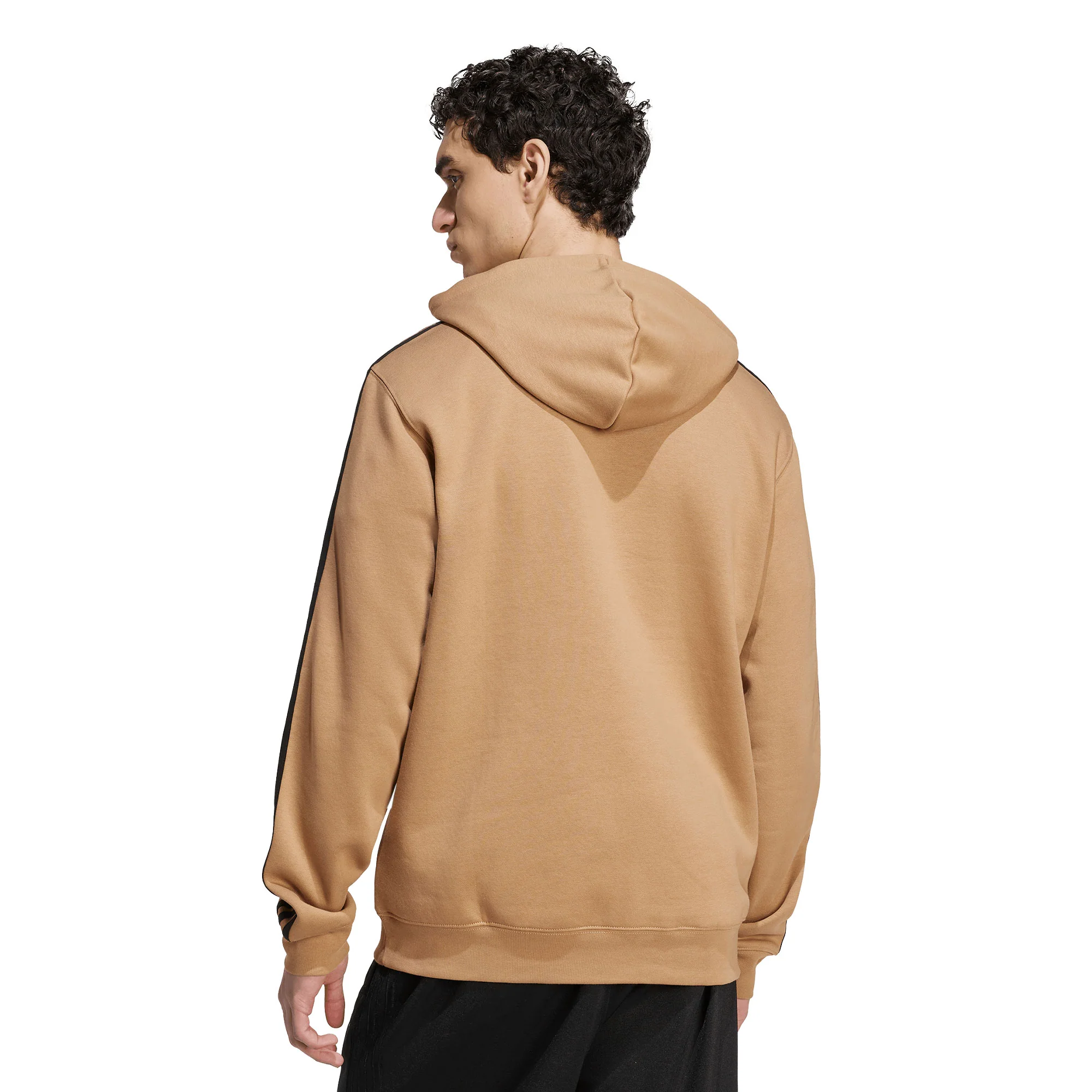 Adidas Originals 3-Stripes Hoody Cardboard/Black - Image 2