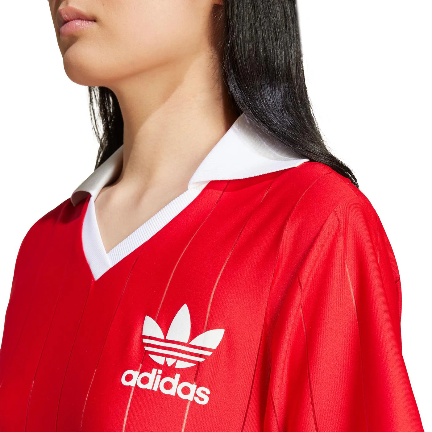 Adidas Originals Adicolor 3-Stripes Pinstripe Better Scarlet - Image 4