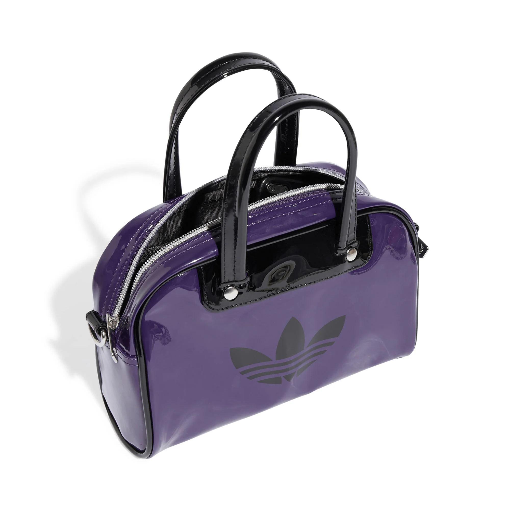 Adidas Originals Adicolor Mini Bowling Bag Aurora Plum - Image 3