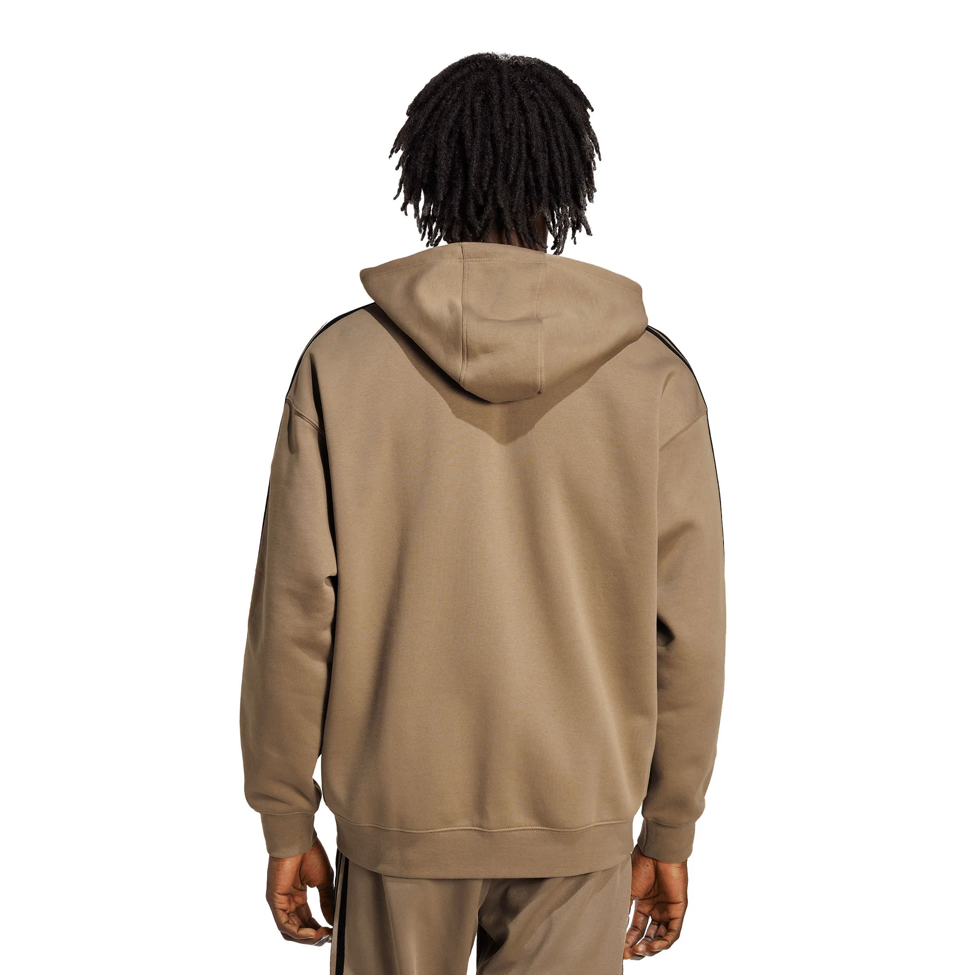 Adidas Originals Baggy FZ Hoodie Cardboard/Black - Image 2