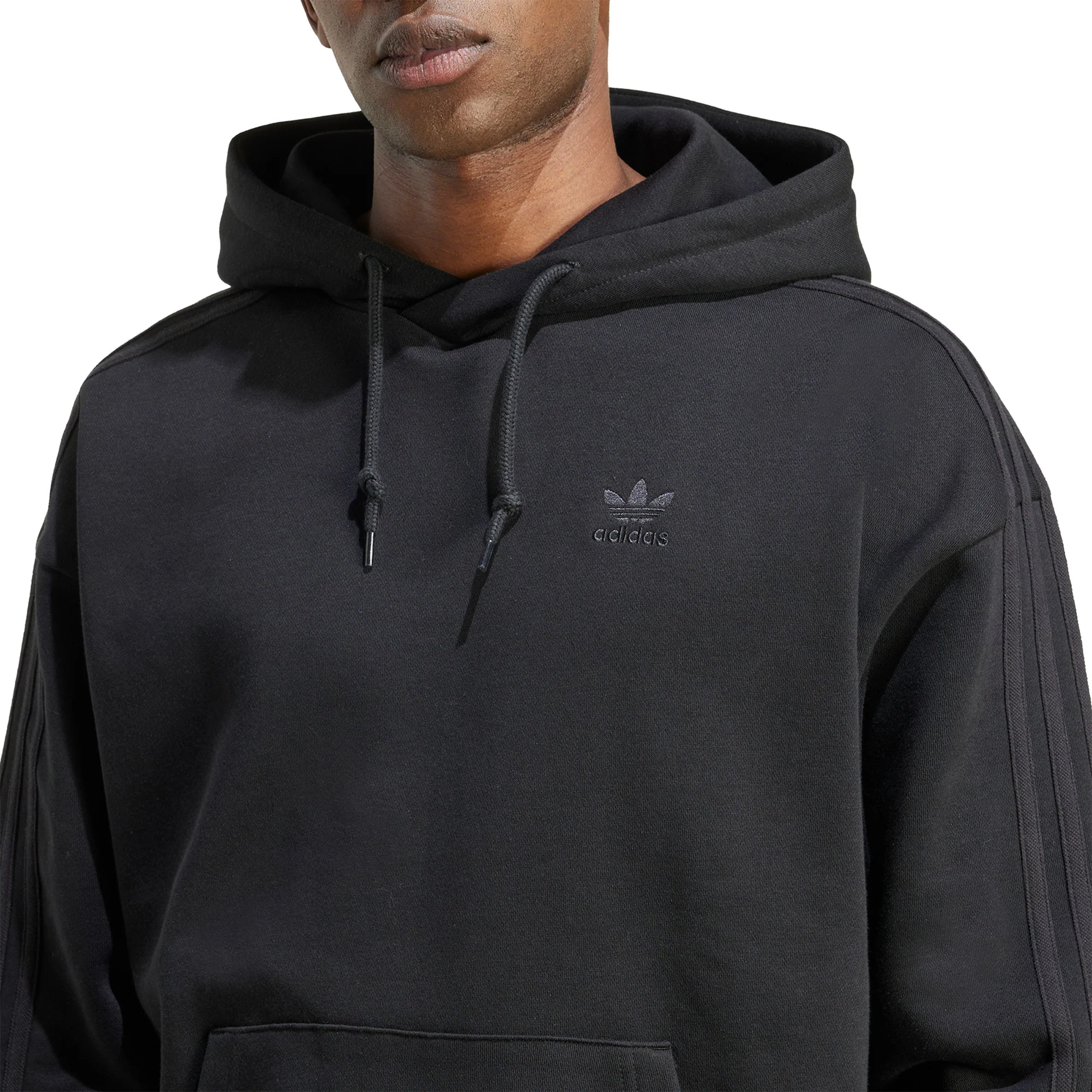 Adidas Originals Baggy Hoodie Black/Black - Image 4