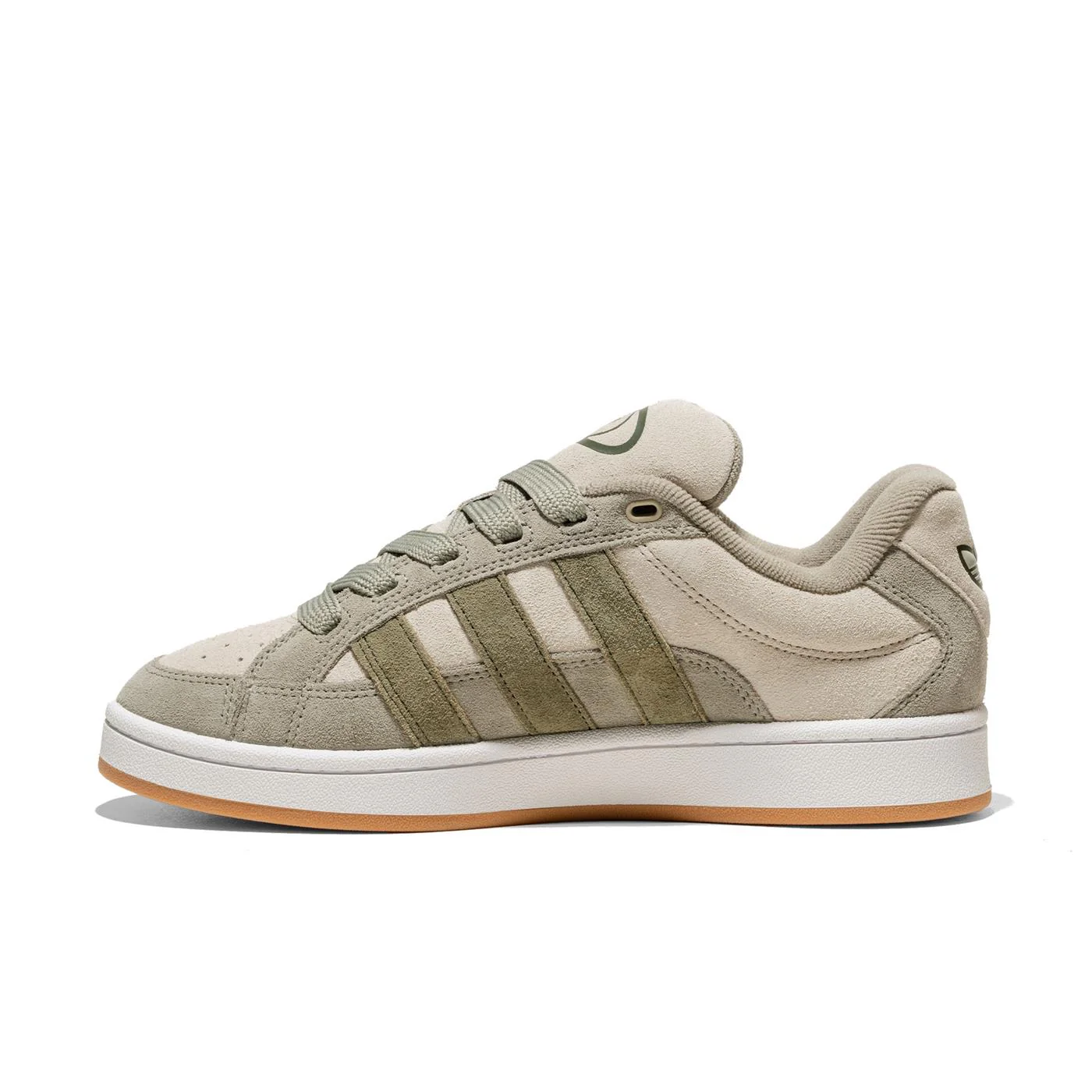Adidas Originals Campus 00s Beta Putty Grey/Olive Strata/Si - Image 3