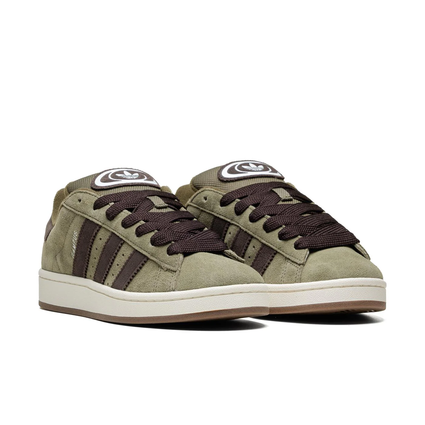 Adidas Originals Campus 00s Olive Strata/Dark Brown/White - Image 3