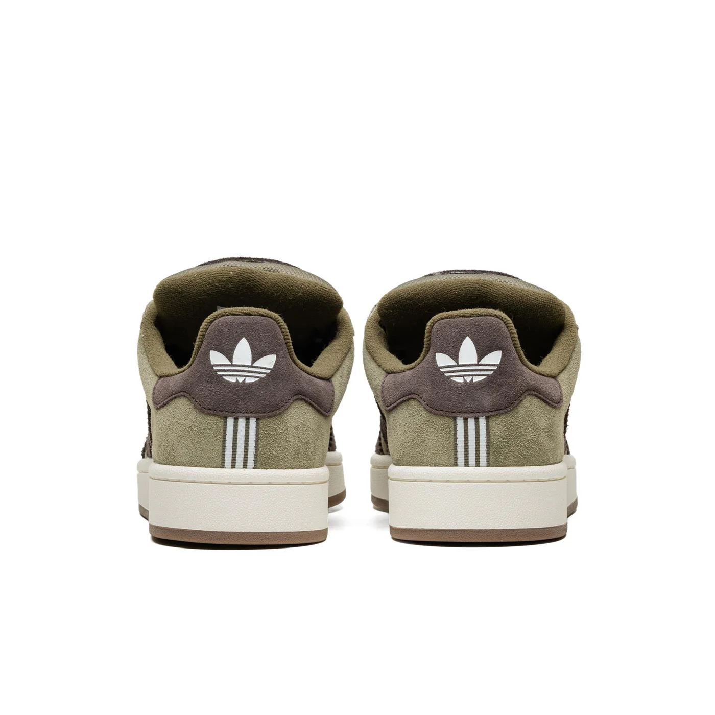 Adidas Originals Campus 00s Olive Strata/Dark Brown/White - Image 4