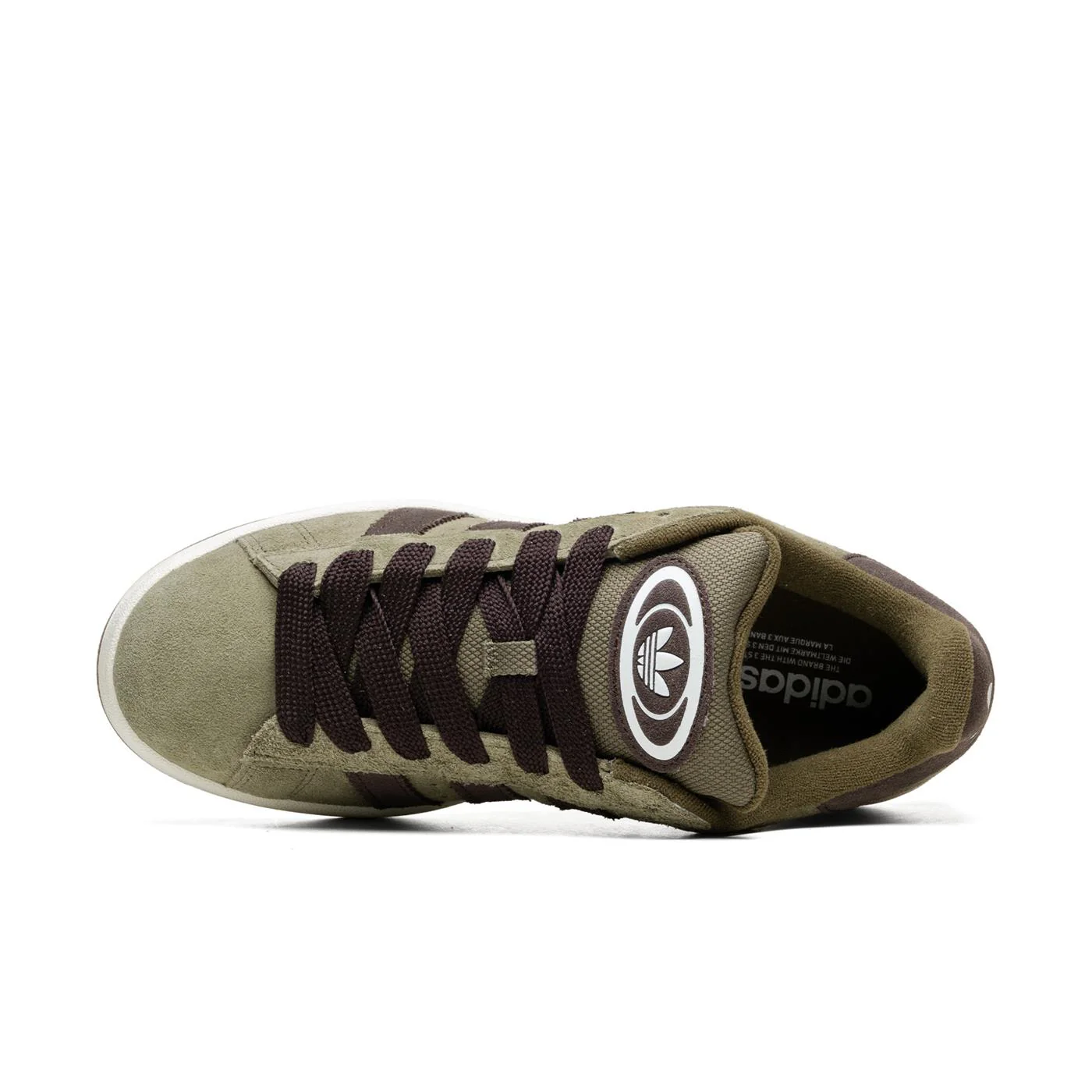Adidas Originals Campus 00s Olive Strata/Dark Brown/White - Image 5