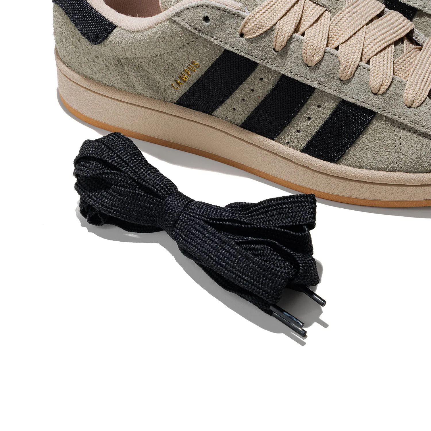 Adidas Originals Campus 00s Silver Pebble/Core Black/Stone - Image 7