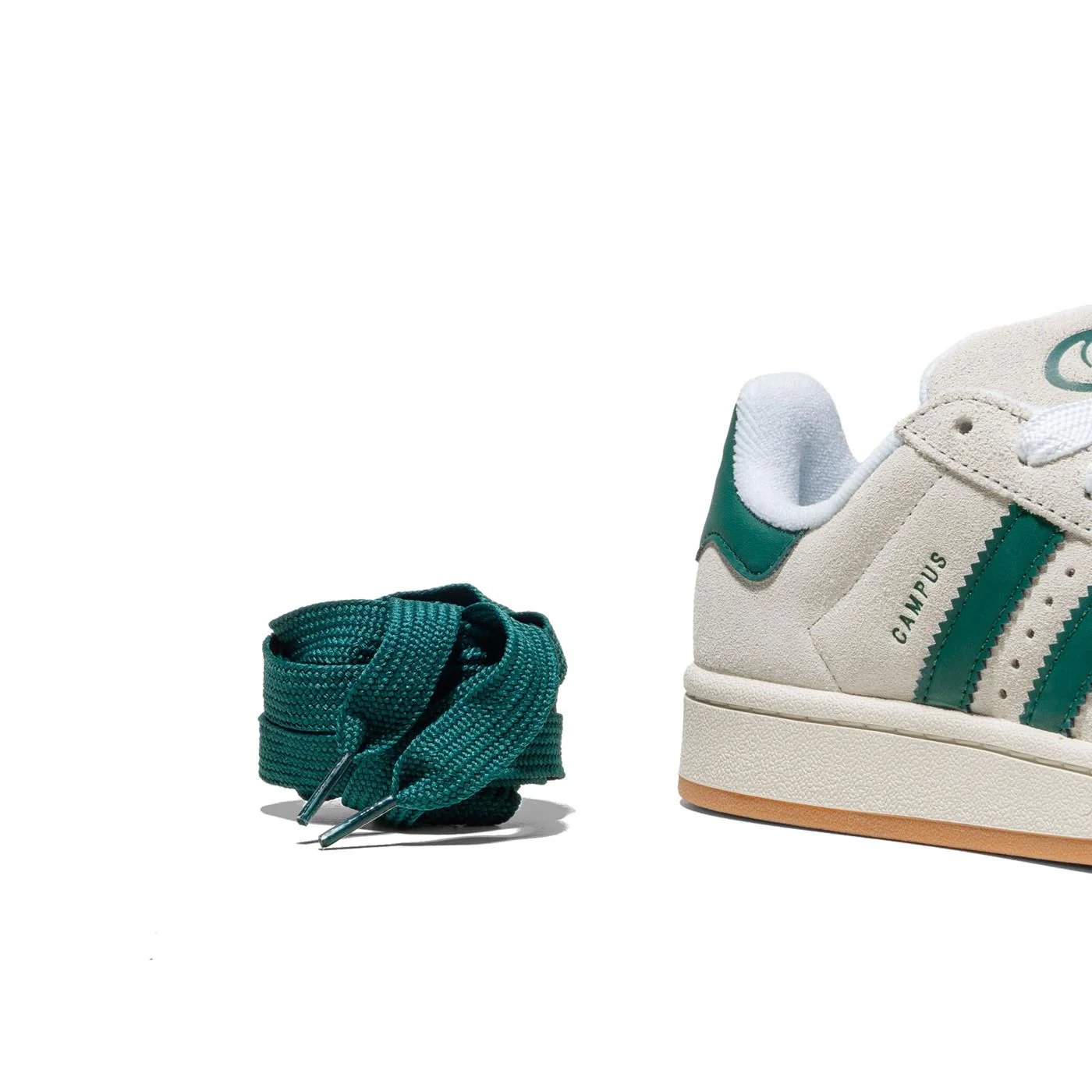 Adidas Originals Campus 00s W Crystal White/Collegiate Green - Image 4