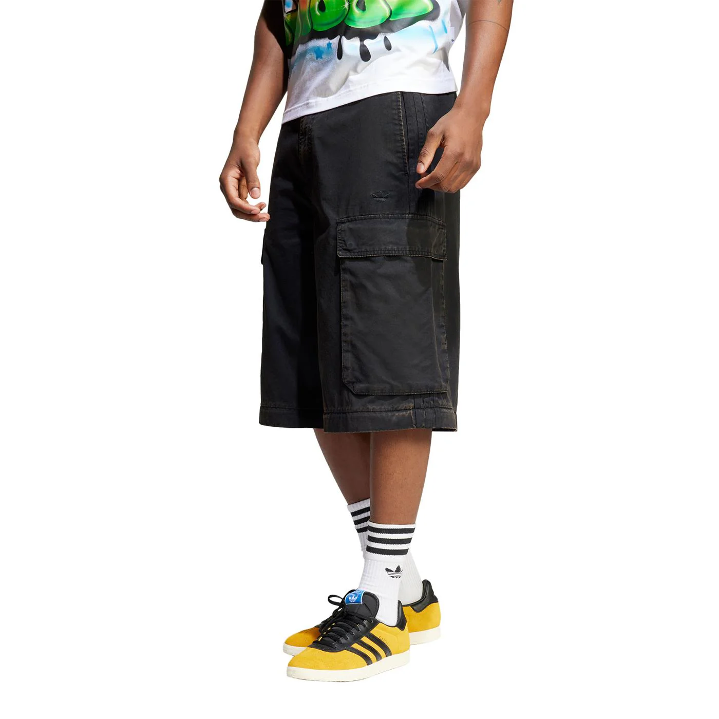 Adidas Originals Cargo Pants Black - Image 3