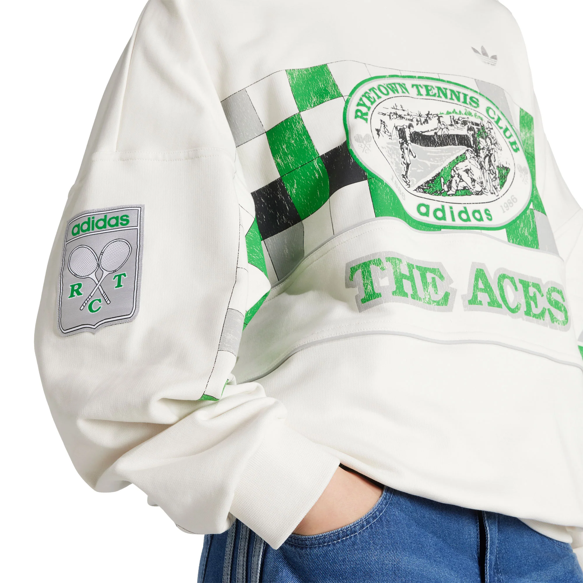 Adidas Originals Court Crew Cloud White - Image 3