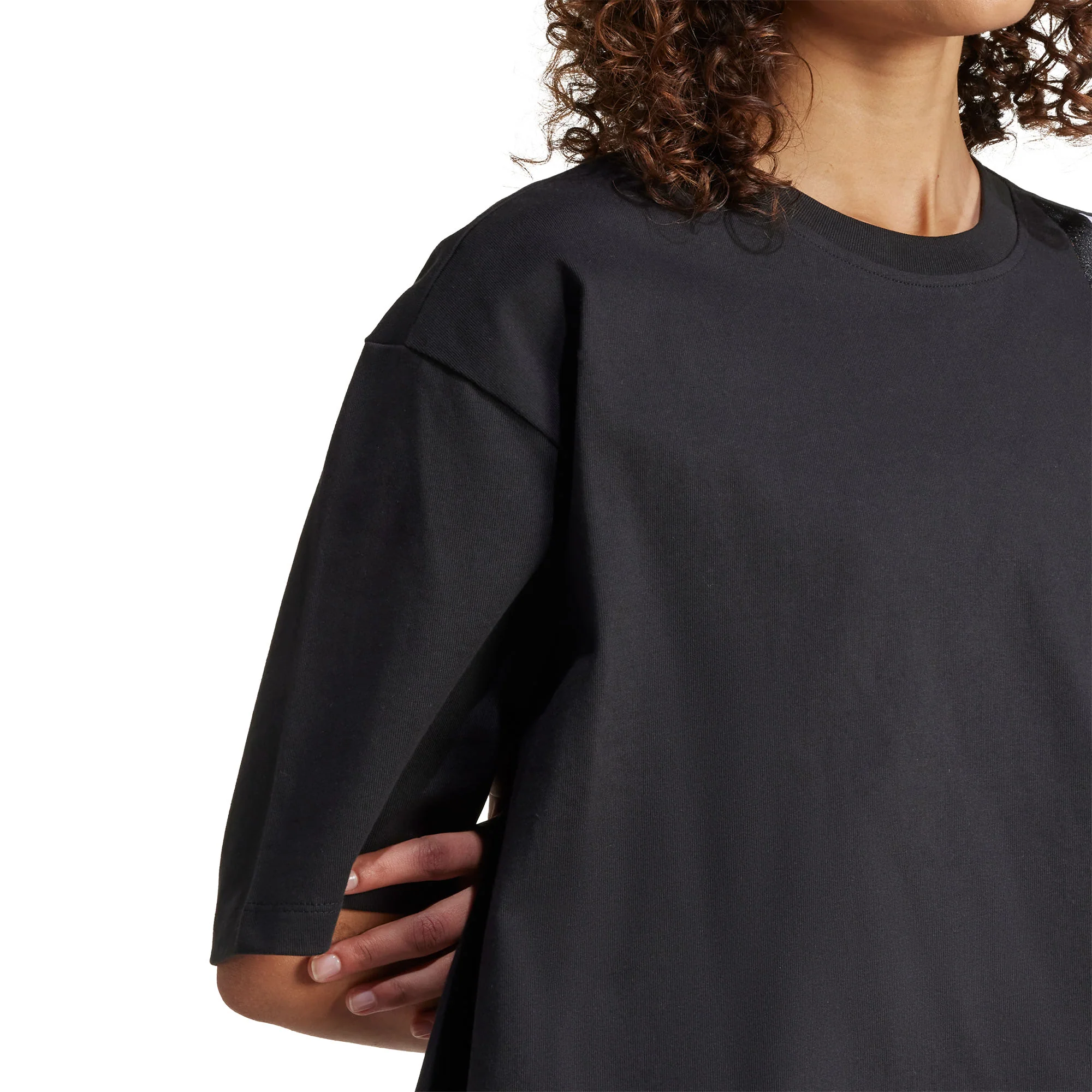 Adidas Originals Crop Tee Black - Image 4