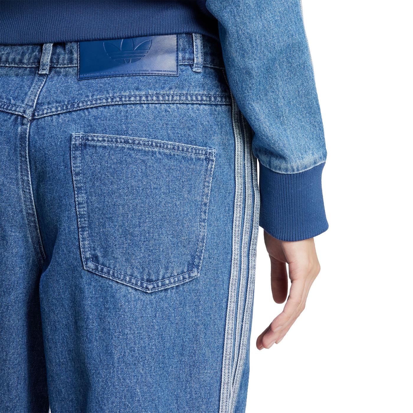 Adidas Originals Denim 3S Pant Indigo Denim - Image 4