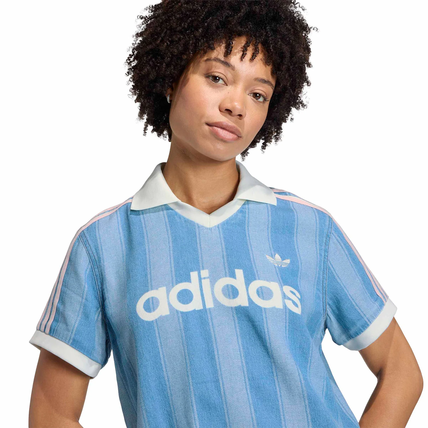 Adidas Originals Denim Jersey Indigo Denim - Image 3