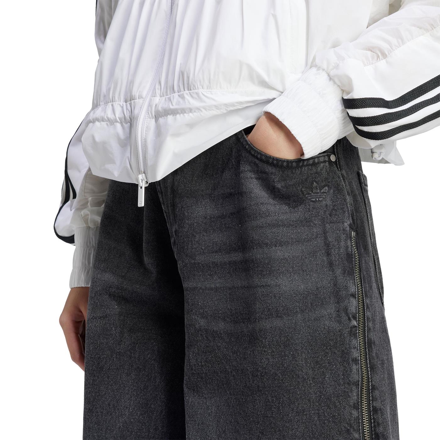 Adidas Originals Denim Zip Pant Black - Image 3