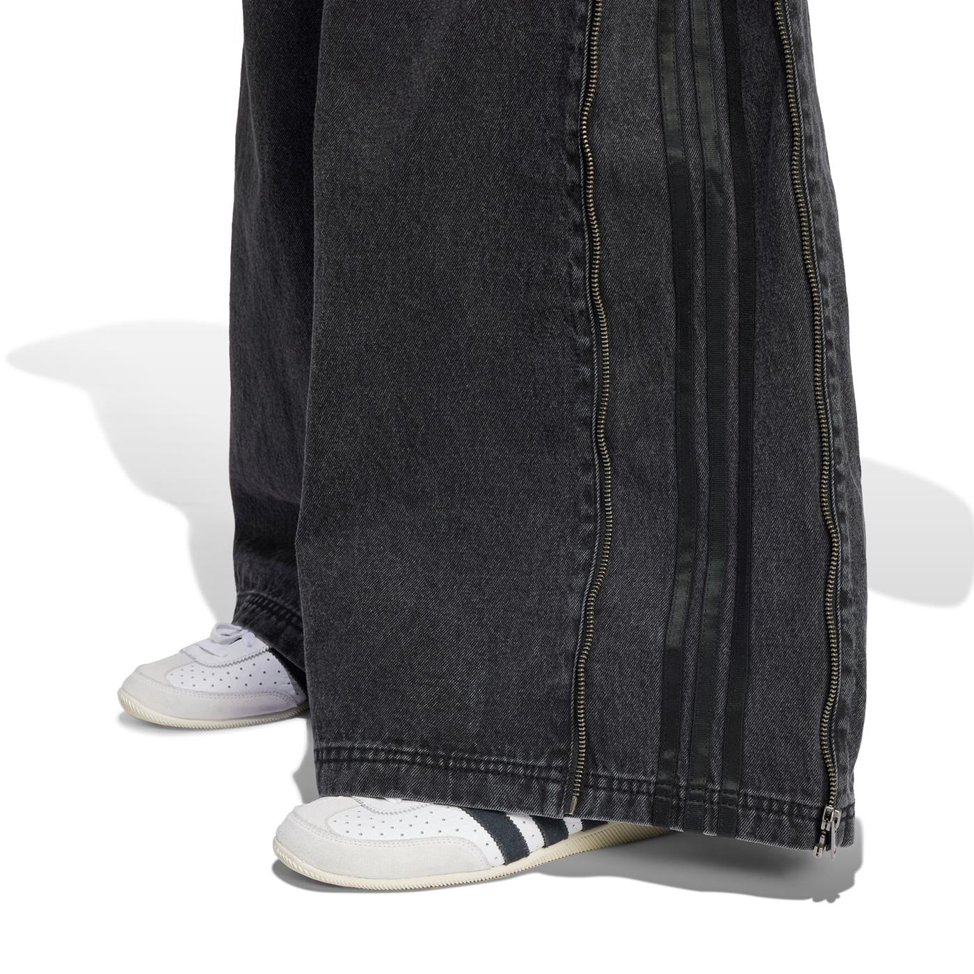 Adidas Originals Denim Zip Pant Black - Image 4