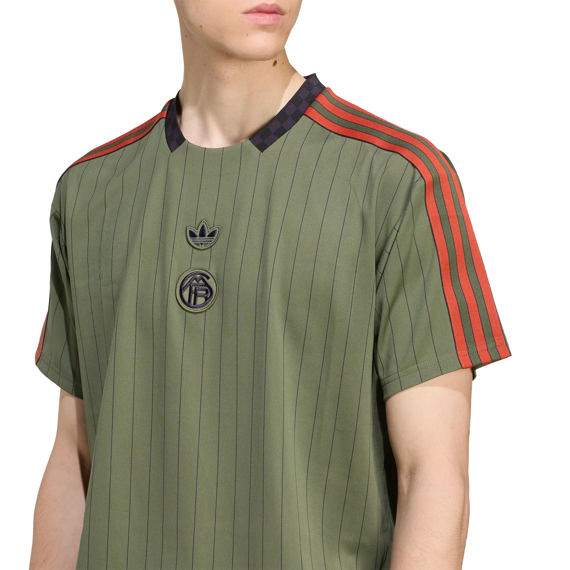 Adidas Originals FC Bayern Icon Jersey Base Green - Image 4