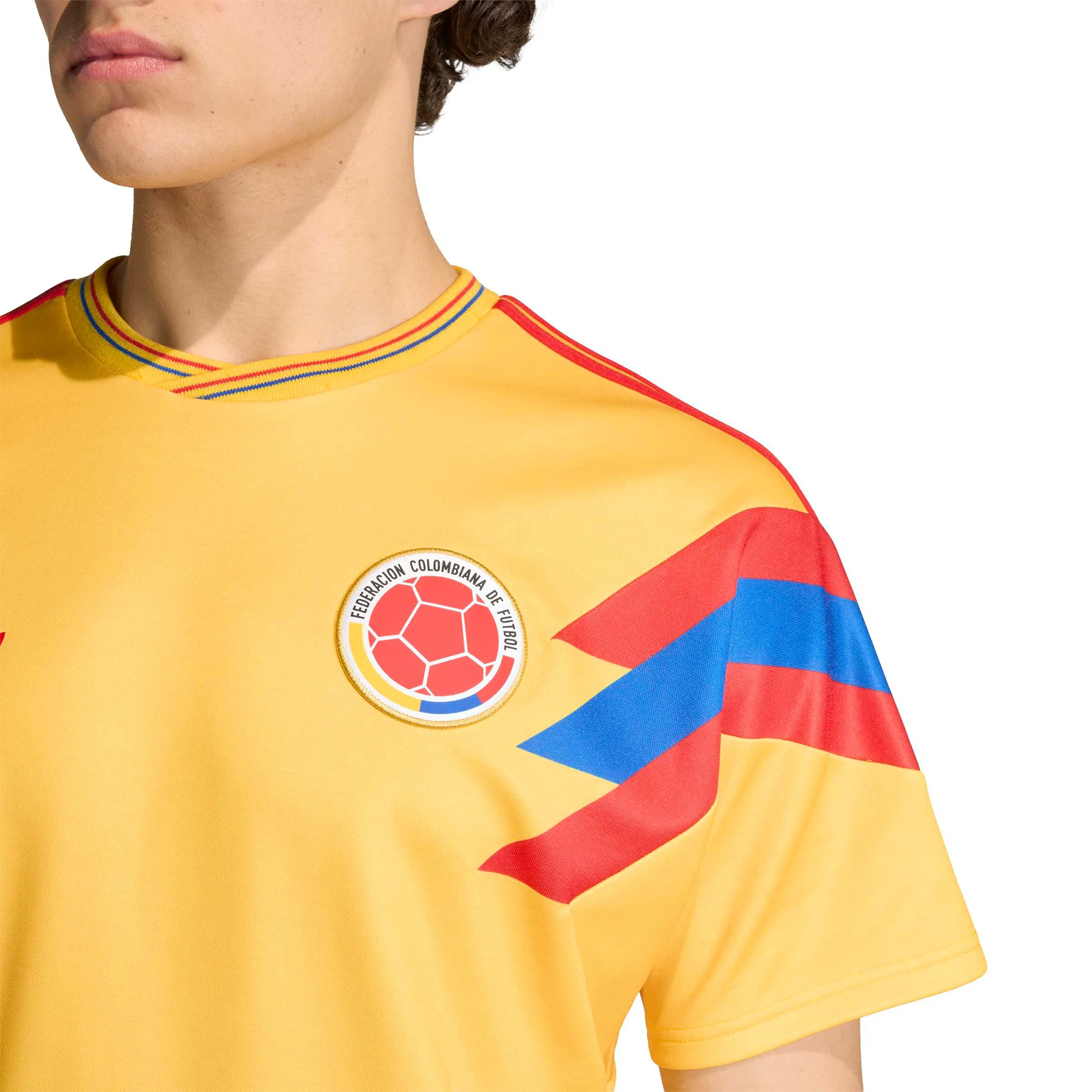 Adidas Originals FCF A Jersey 90 Bold Gold - Image 3