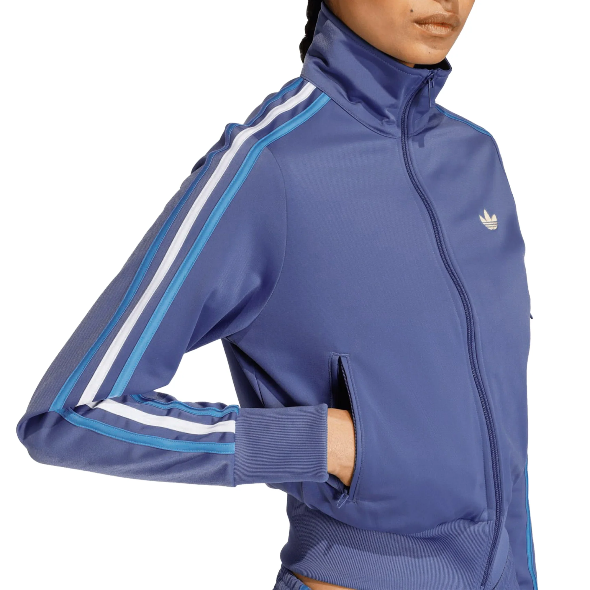 Adidas Originals Firebird Classic TT Crew Blue/Light Blue - Image 4