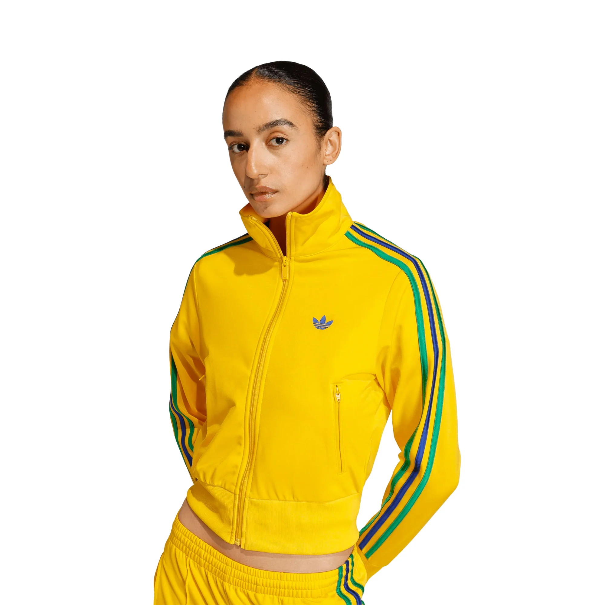 Adidas Originals Firebird Classic TT Eqt Yellow/Green/Royal - Image 3