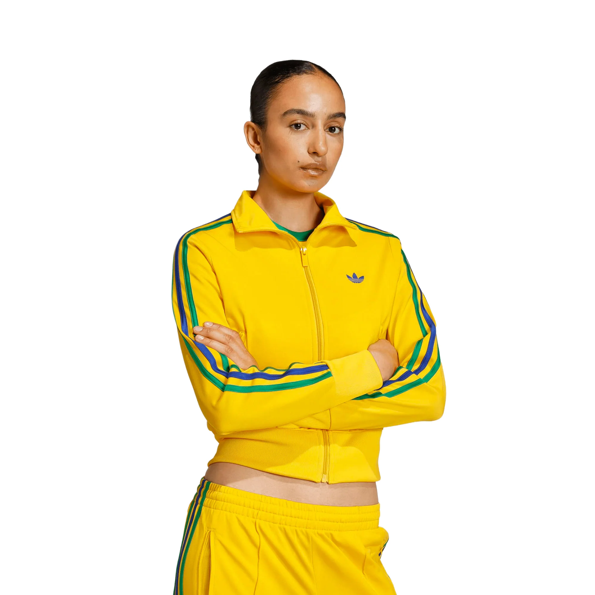Adidas Originals Firebird Classic TT Eqt Yellow/Green/Royal - Image 4
