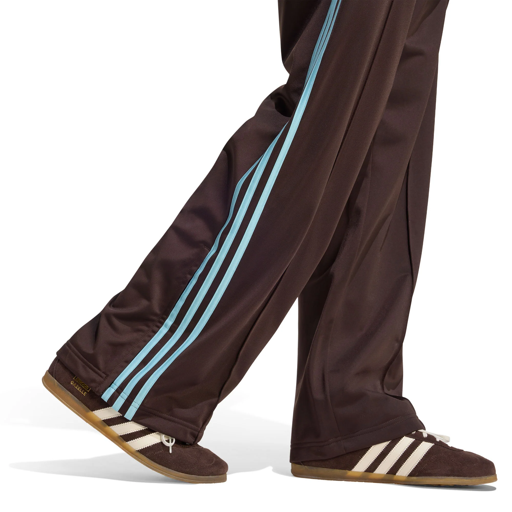 Adidas Originals Firebird Loose TP Aurora Coffee/Ice Blue - Image 3
