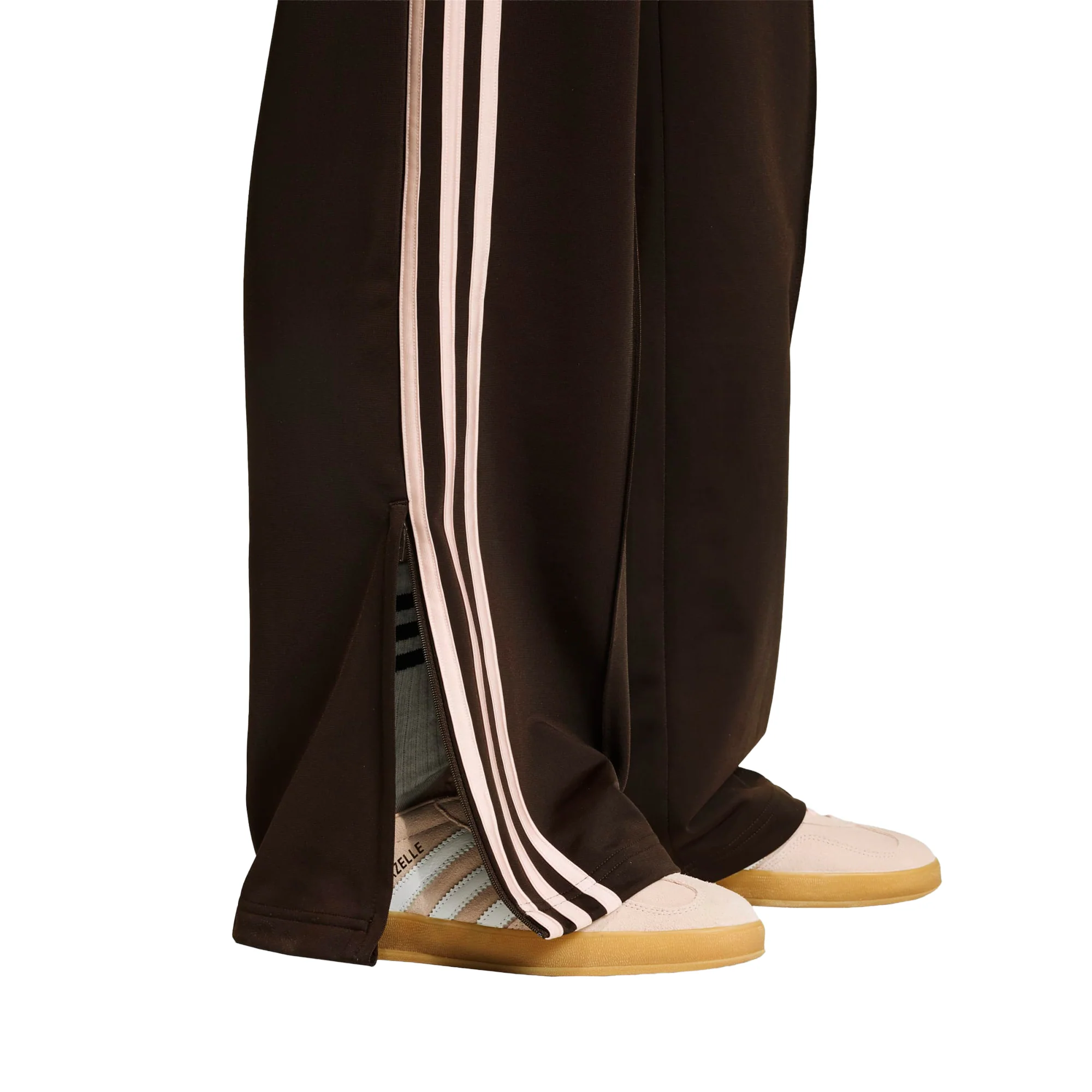 Adidas Originals Firebird Loose TP Aurora Coffee/Sandy Pink - Image 4