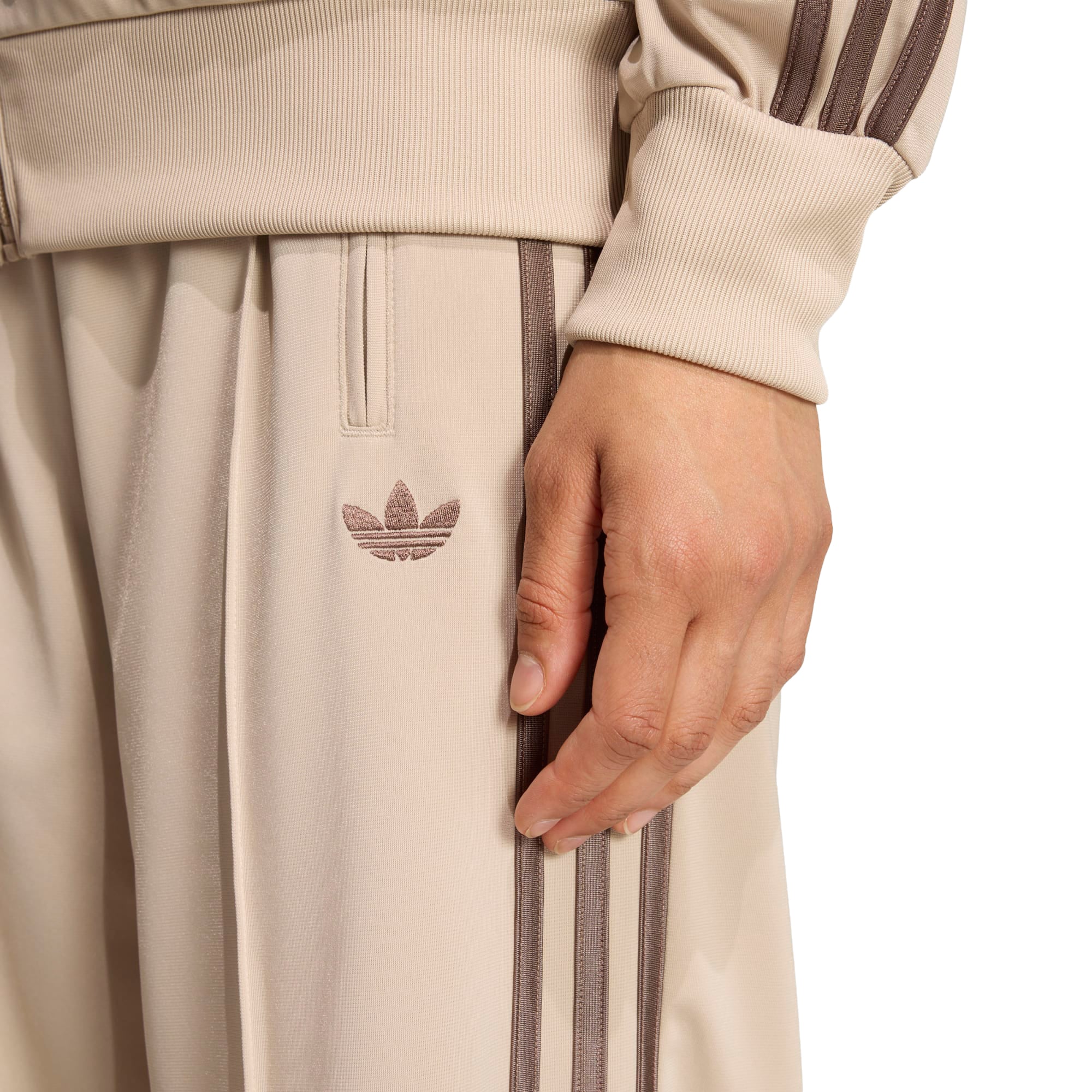 Adidas Originals Firebird Loose TP Stone Khaki/Earth Strata - Image 3