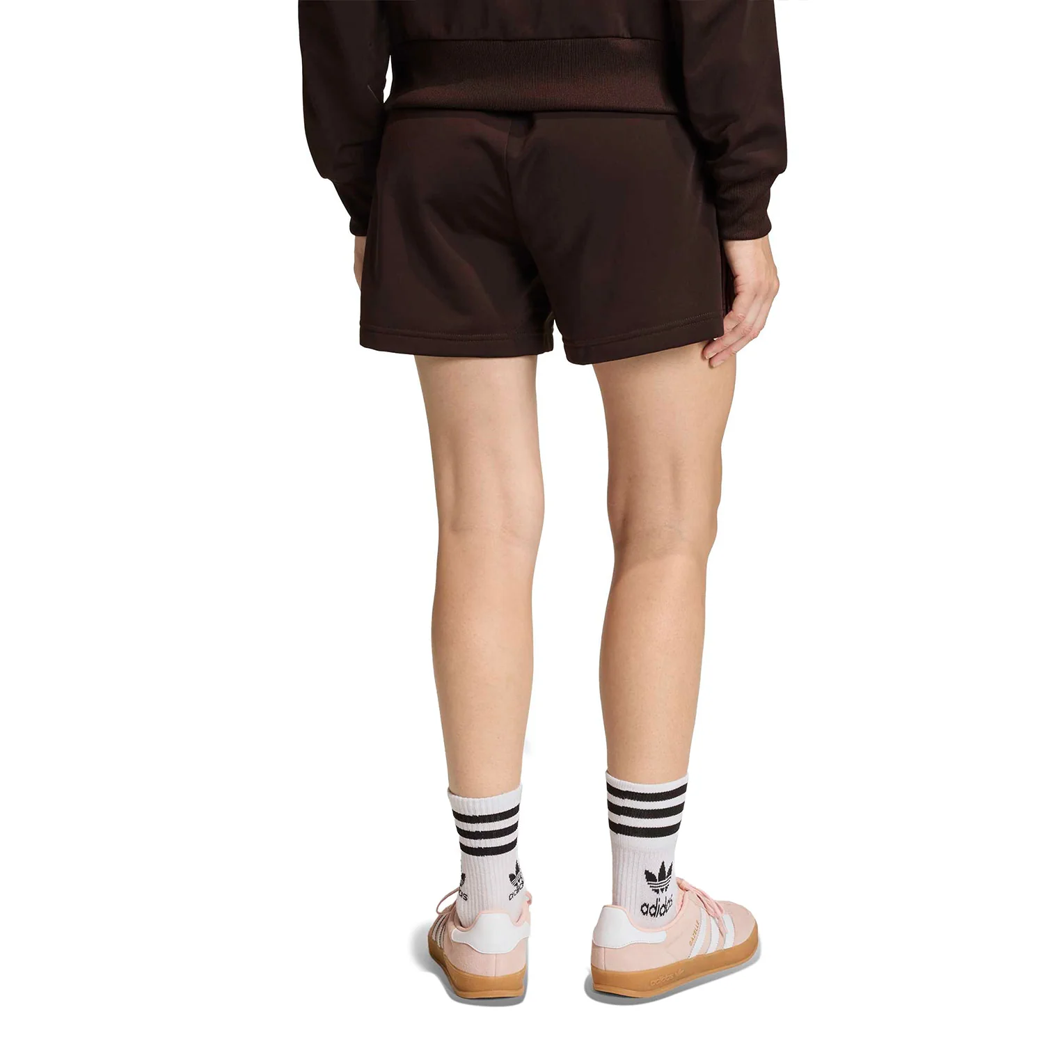Adidas Originals Firebird Short Aurora Coffee/Sandy Pink - Image 2