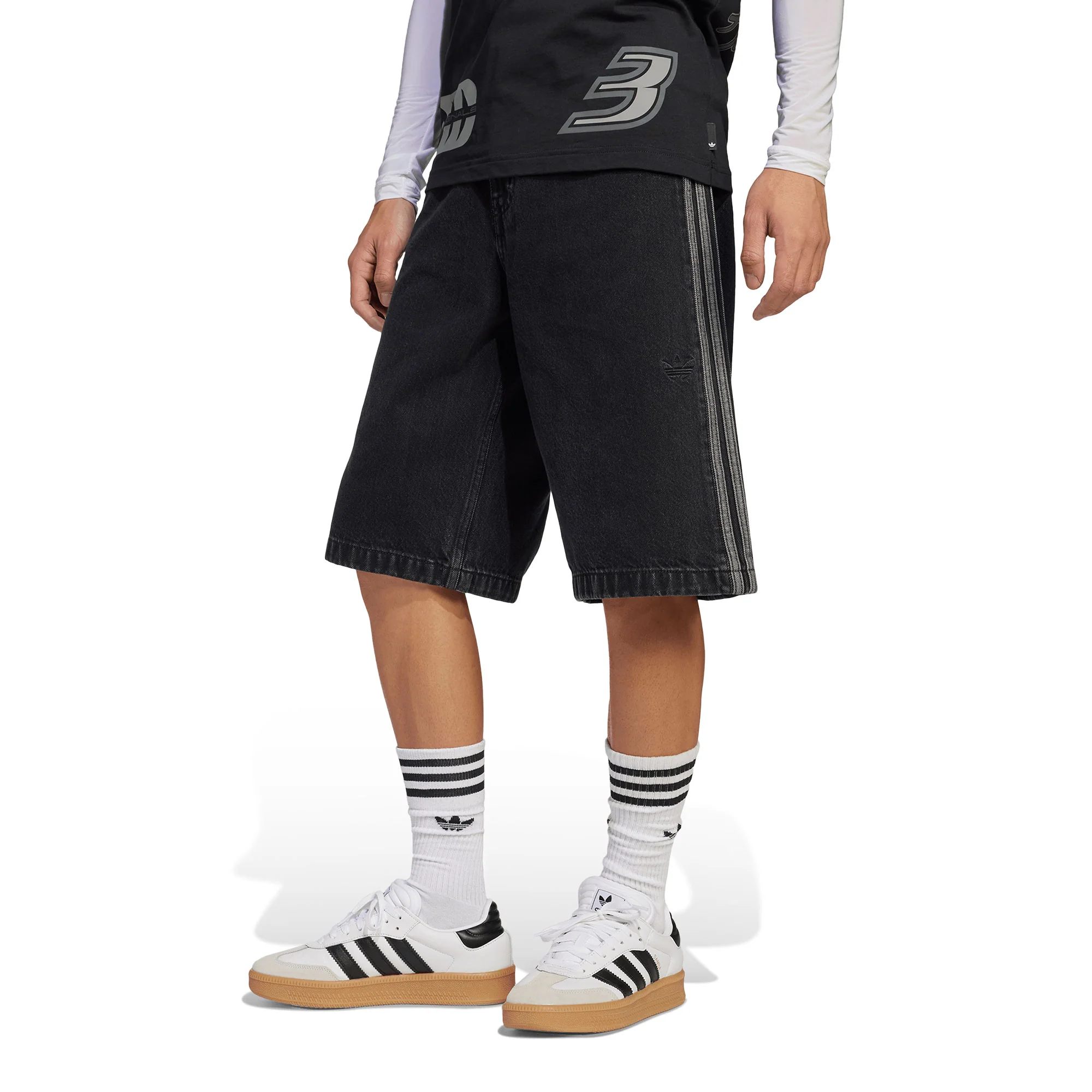 Adidas Originals Firebird Short True Black Denim