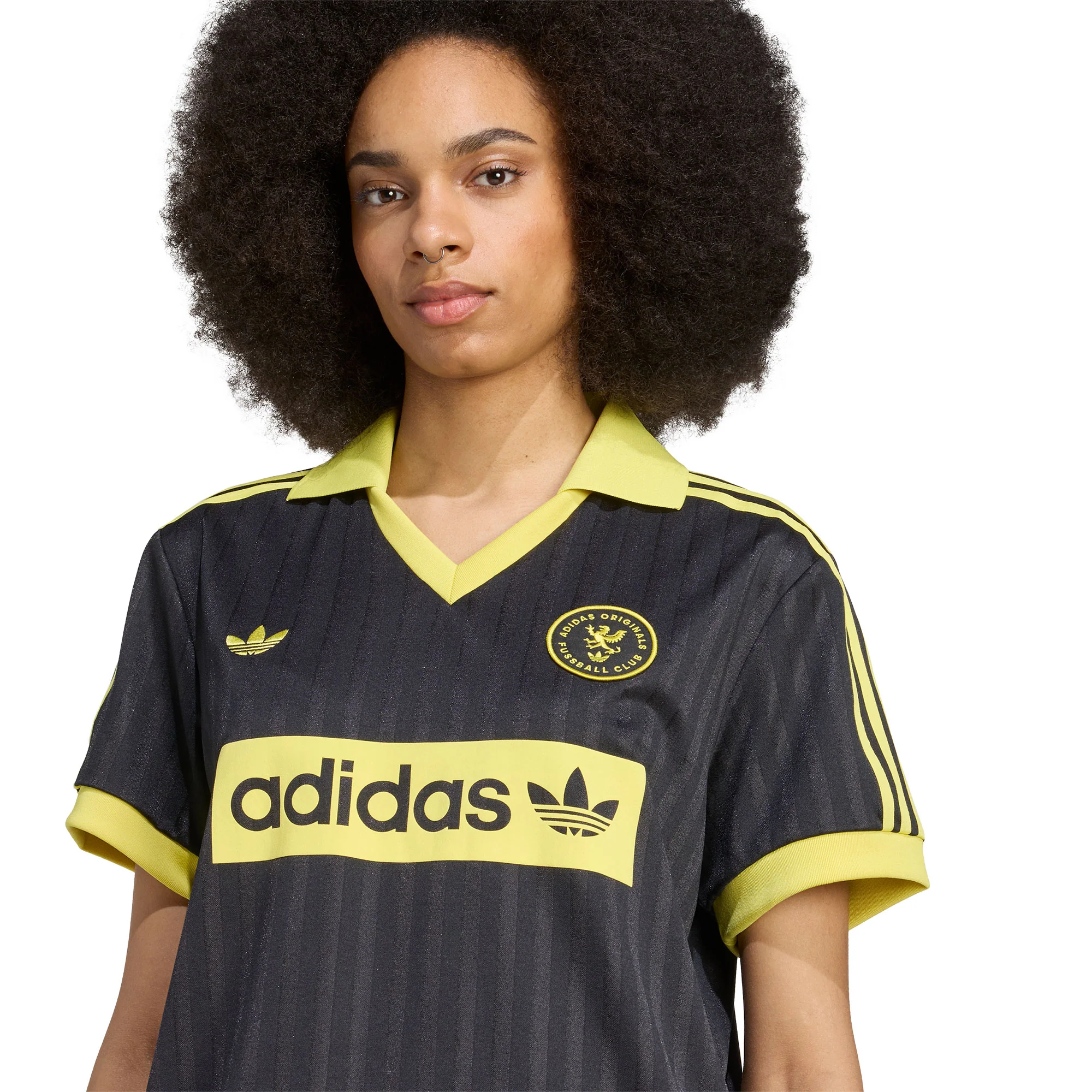 Adidas Originals Football Tee Black - Image 3