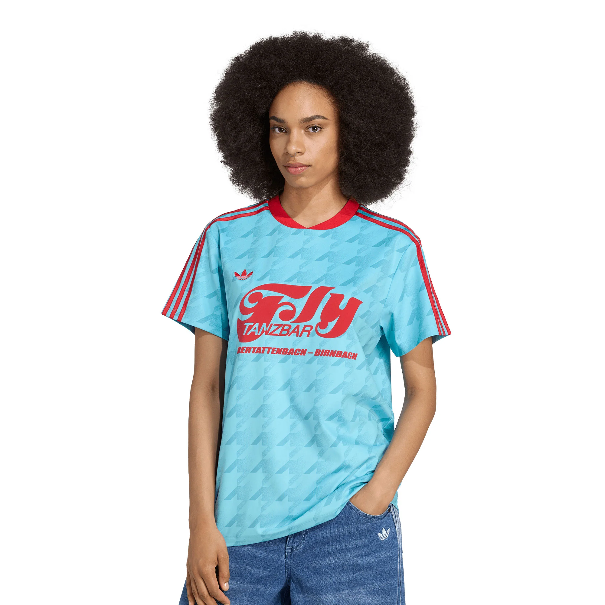 Adidas Originals Footie Jersey Blue Glow