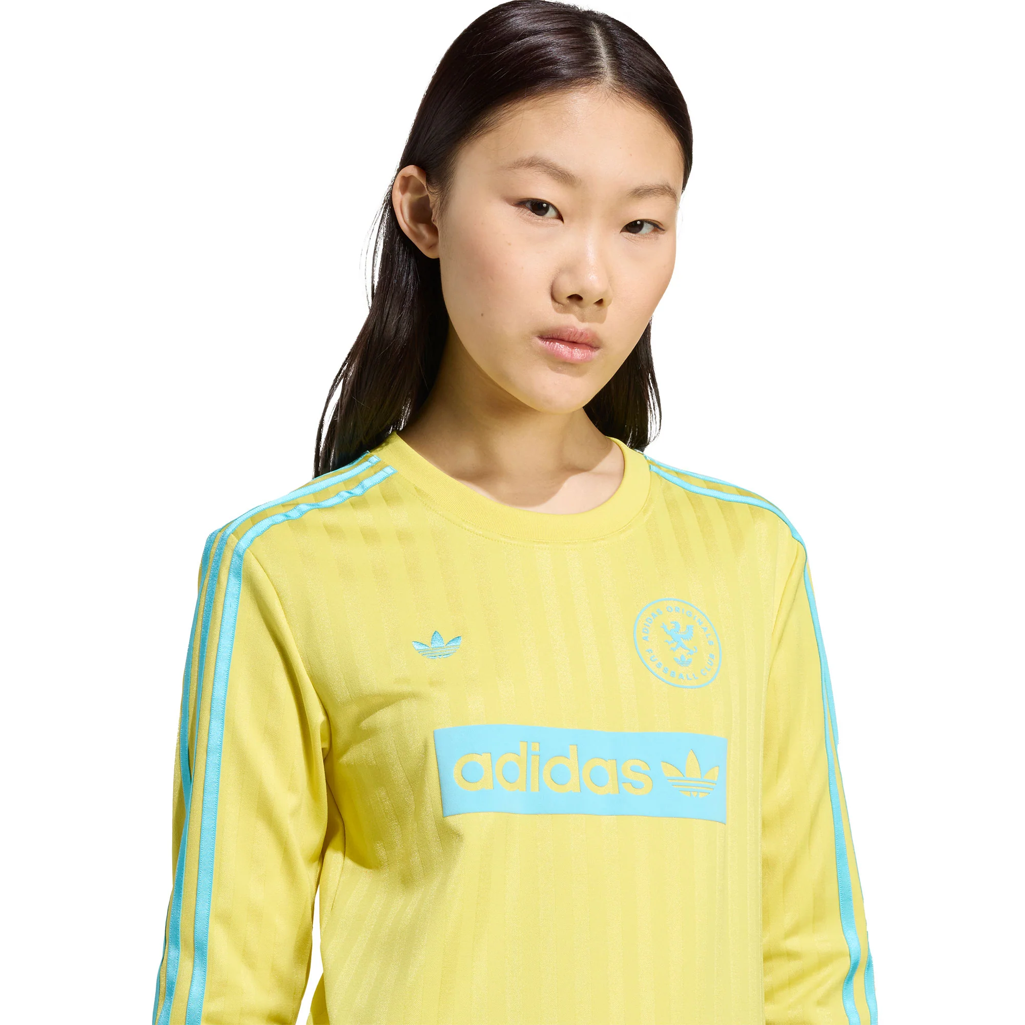 Adidas Originals Footie Longsleeve Pure Sulfur - Image 3
