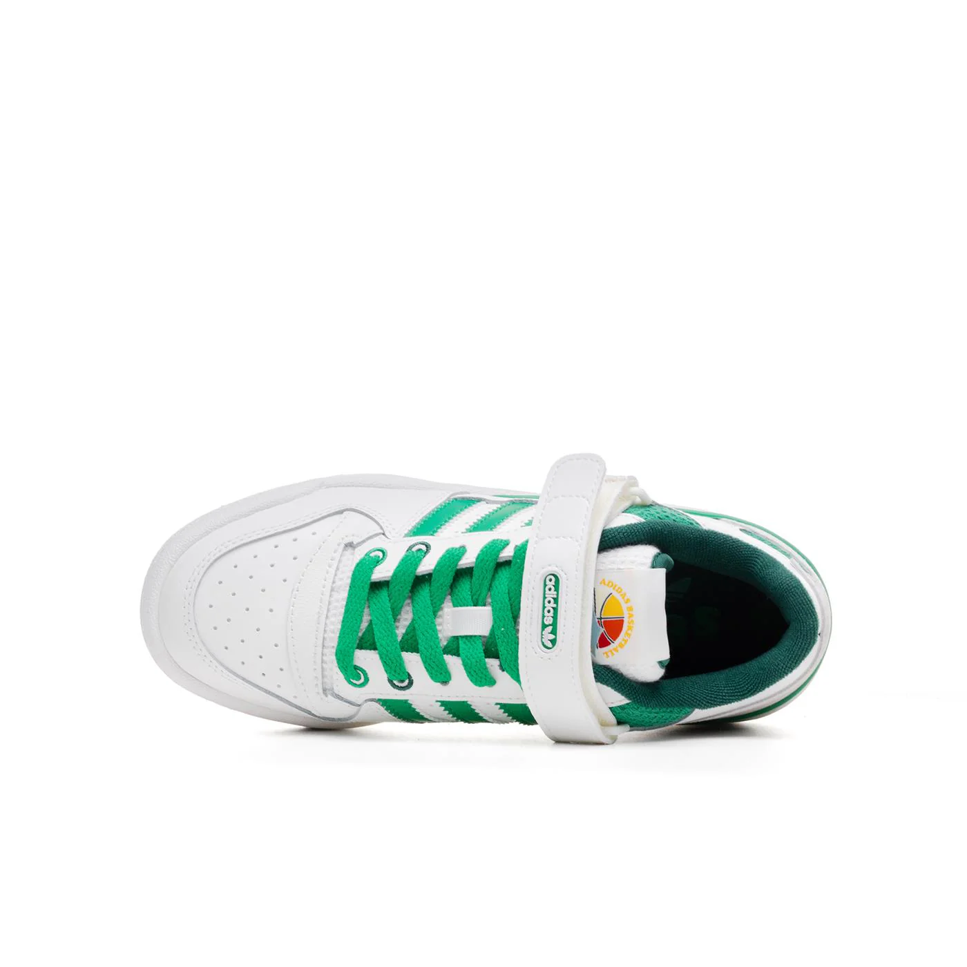 Adidas Originals Forum Low J Cloud White/Green/Gum - Image 5