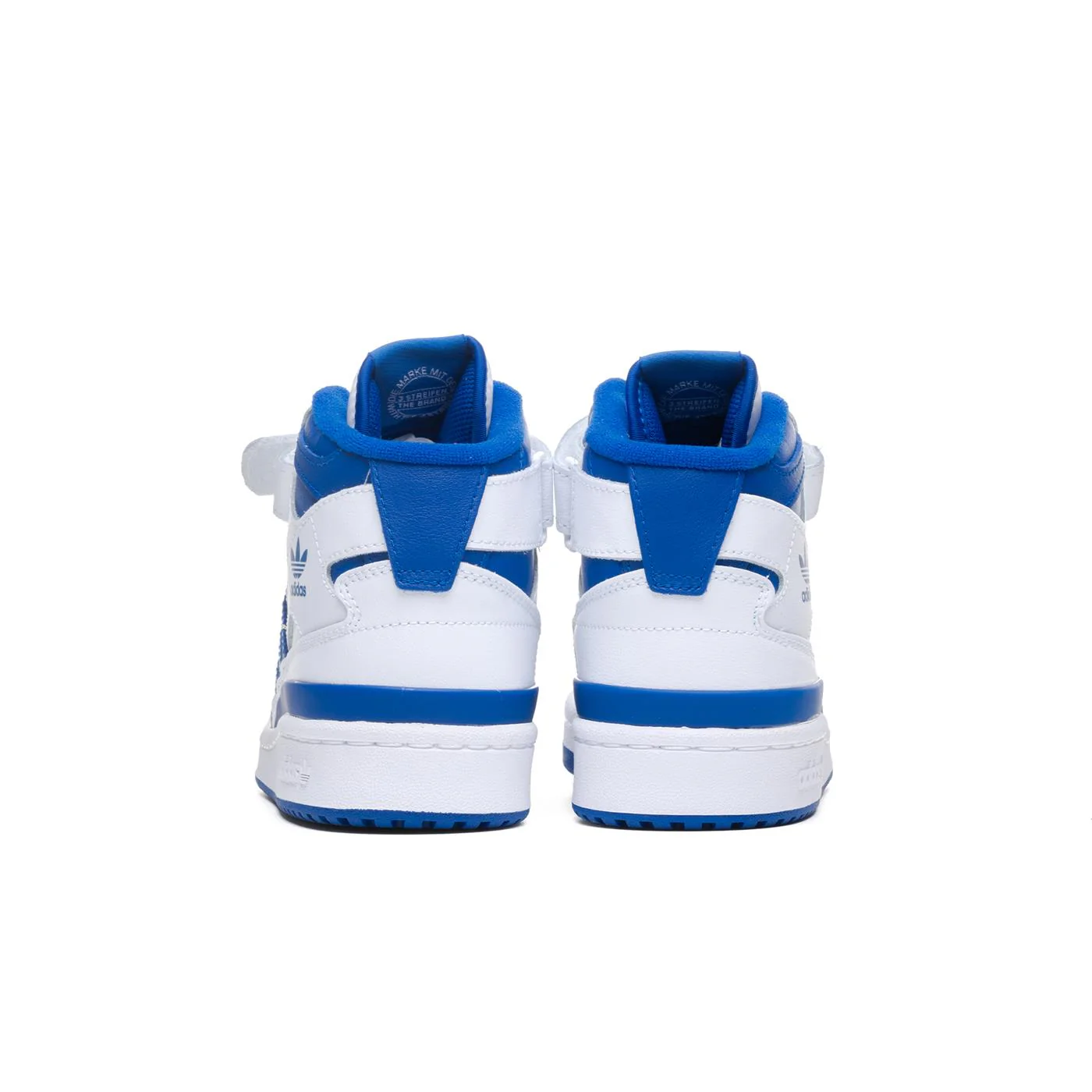 Adidas Originals Forum Mid J Ftwr White/Royal Blue/White - Image 4