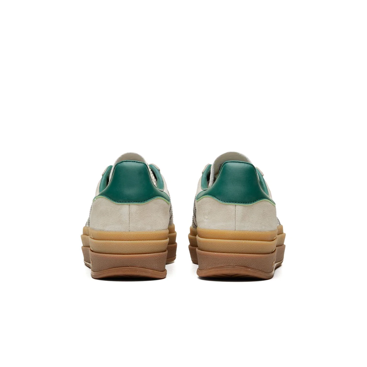 Adidas Originals Gazelle Bold Off White/Silver Metallic - Image 5