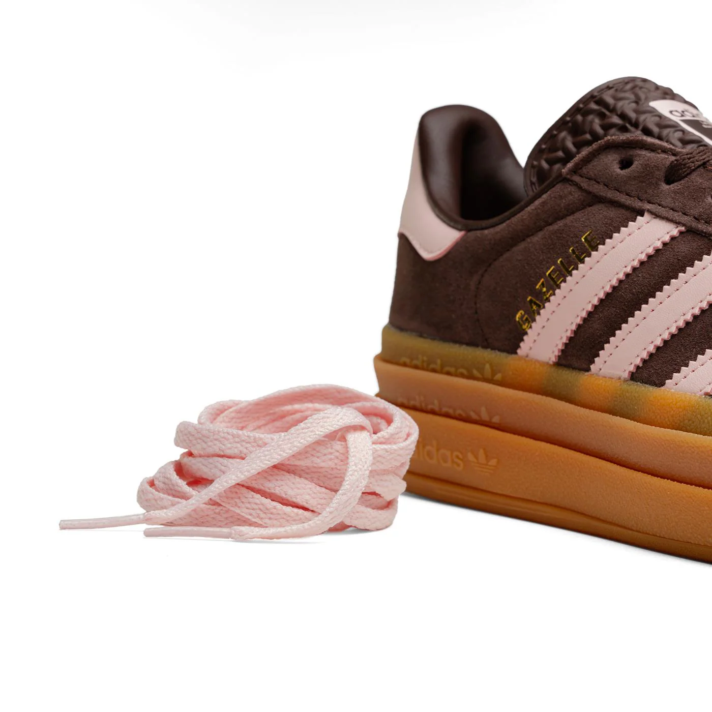 Adidas Originals Gazelle Bold W Auburn/Icey Pink/Gold Met - Image 4