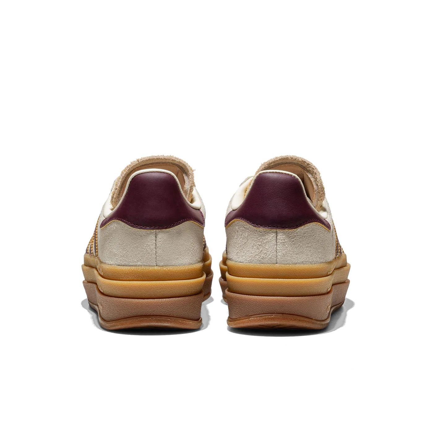 Adidas Originals Gazelle Bold W Cream White/Maroon - Image 4